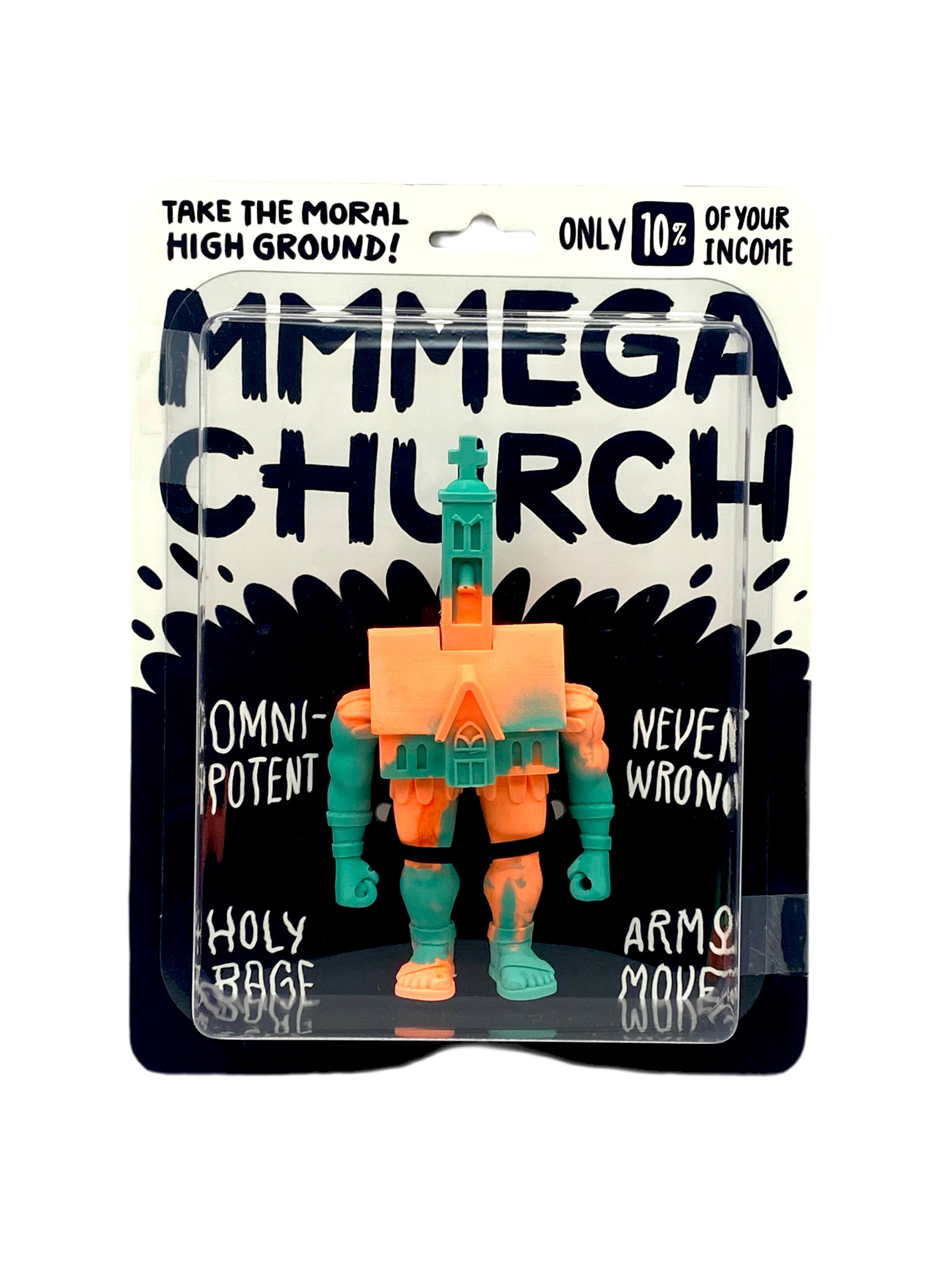 Mmmega Church Carded Figure / Dead Sea Salmon