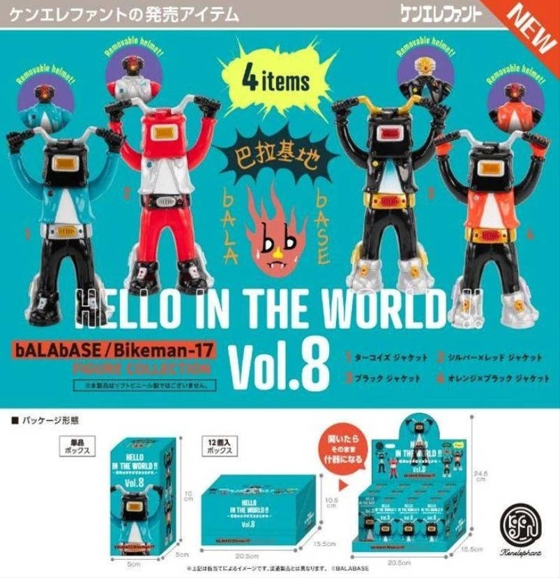 HELLO IN THE WORLD!! VOL.8 BALABASE / BIKEMAN-1