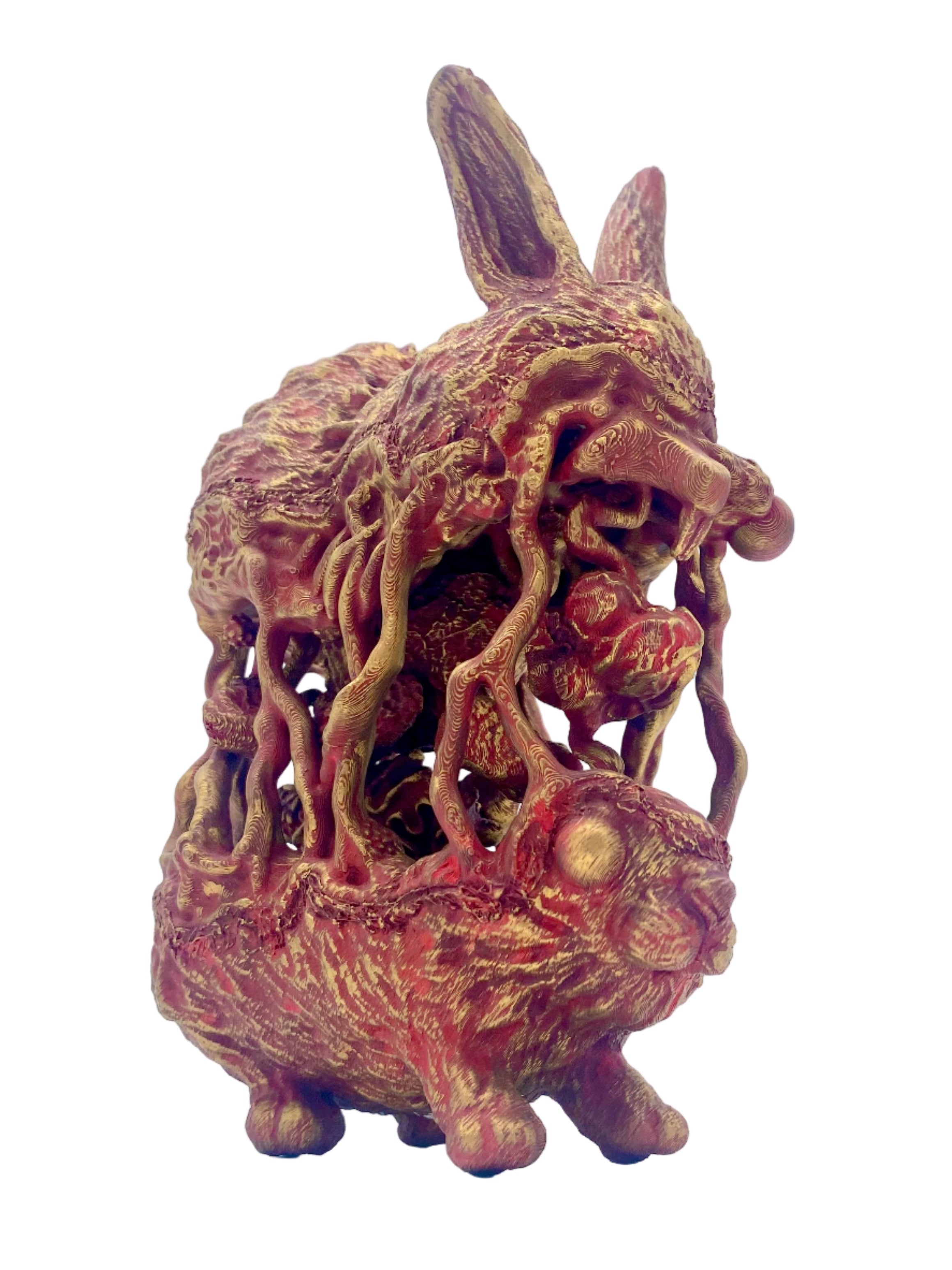 Bunny Guts / Red Gold Patina