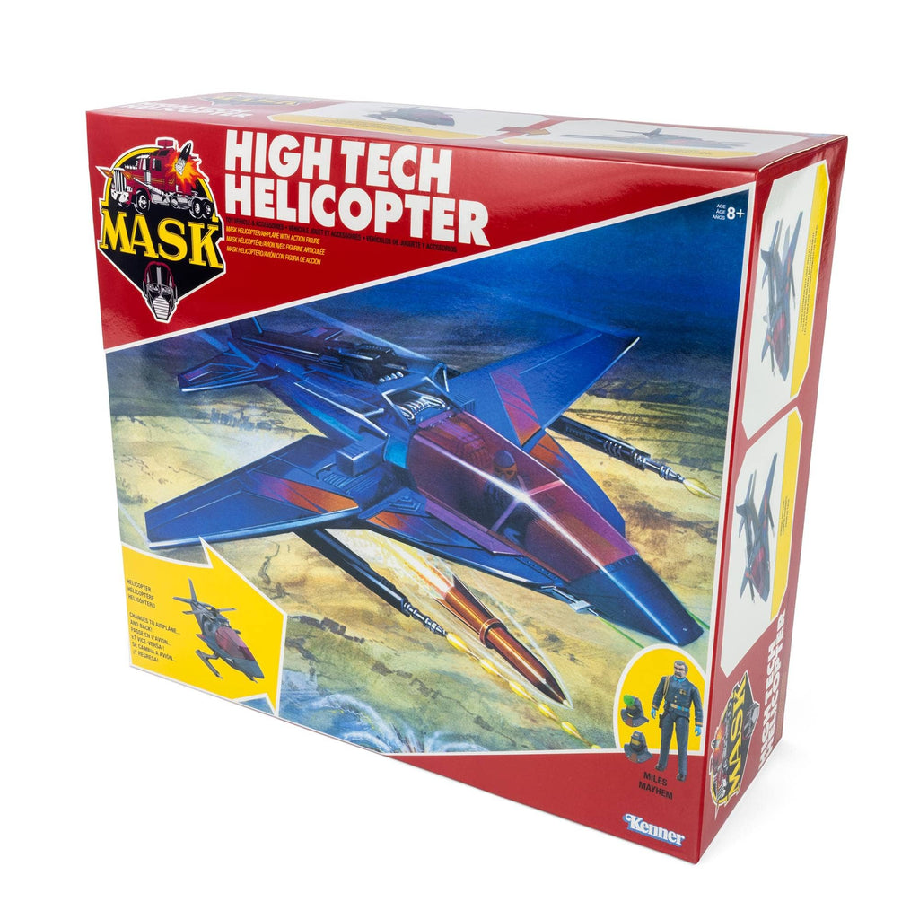 M.A.S.K. High Tech Helicopter Action Figure Vehicle