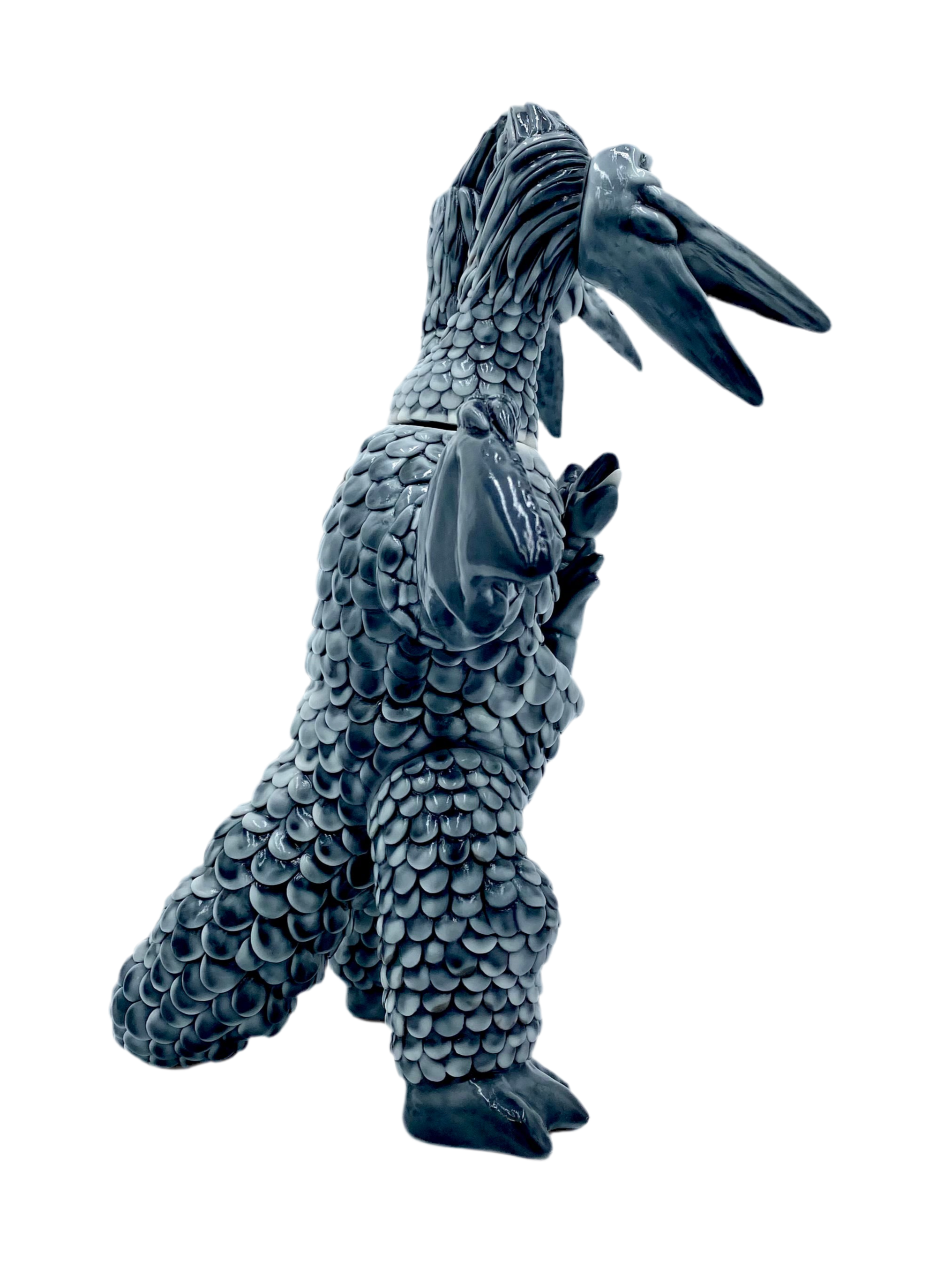 Dragodactyl Black/White marble blank figure