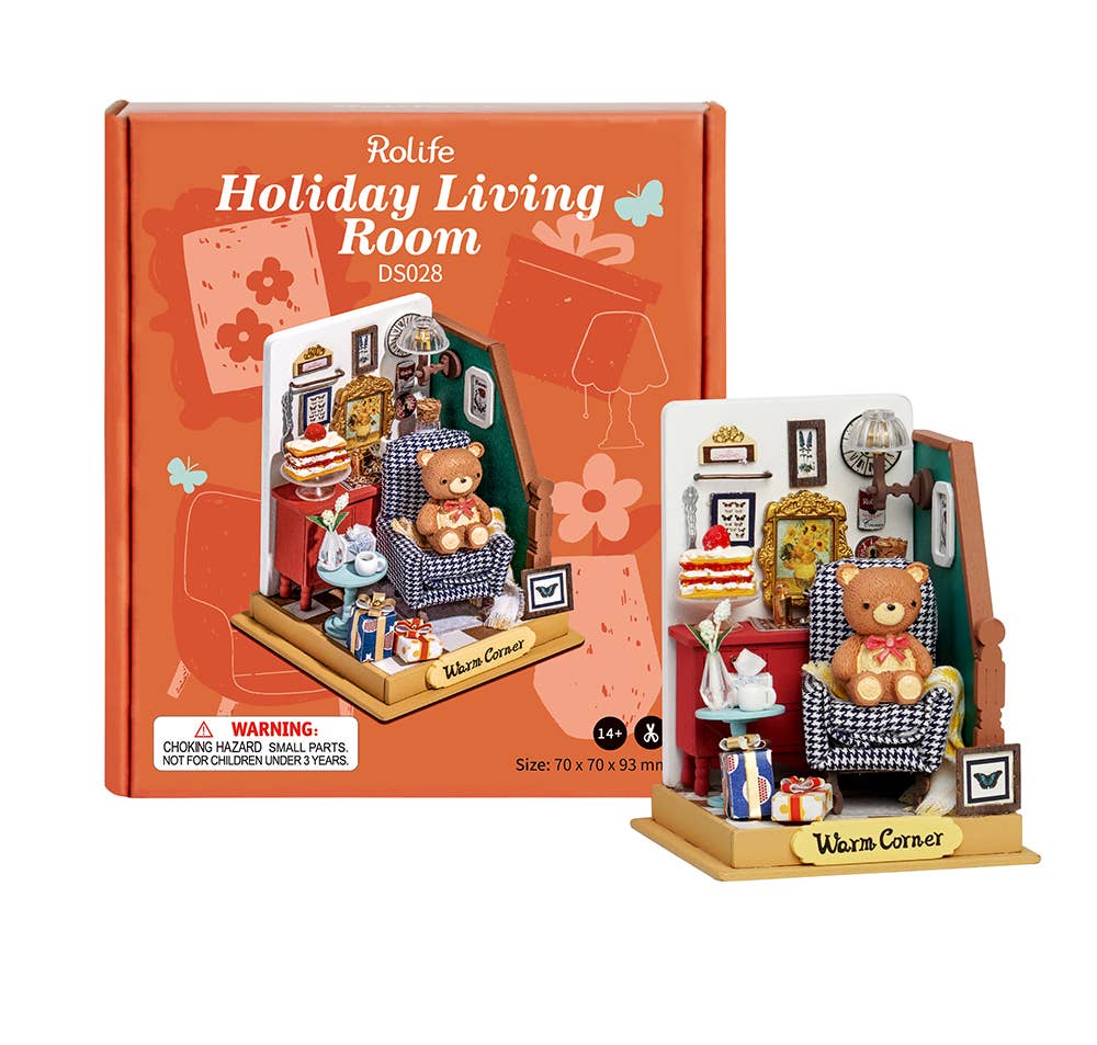 Rolife DIY Kit Mini 3D House Living Room House DS028