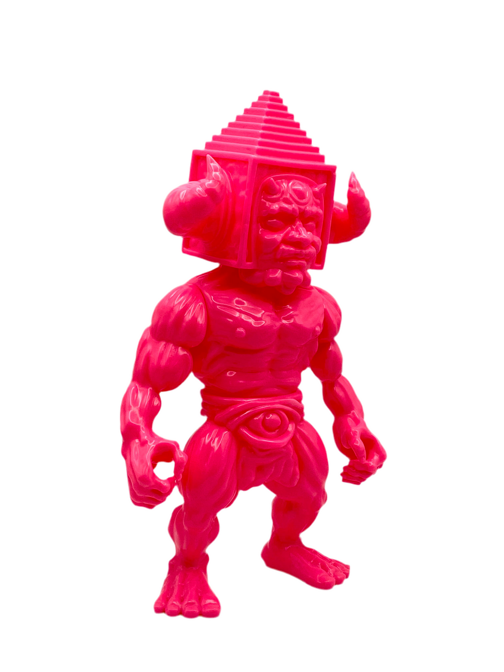 Cube Head / PINK BLANK