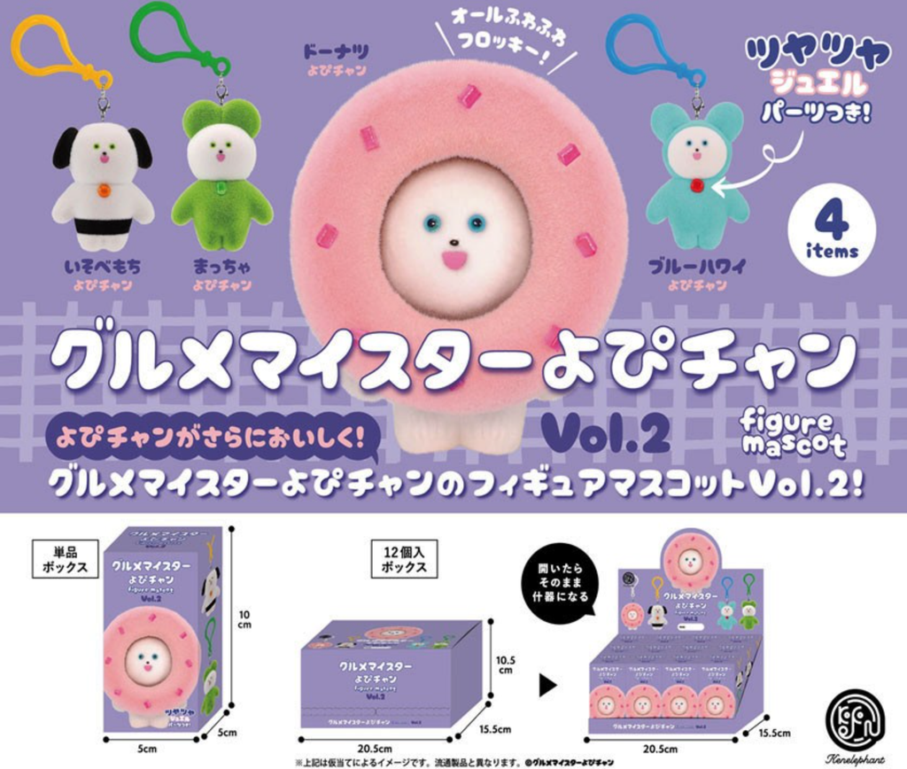GOURMET MEISTER YOPI-CHAN FIGURE MASCOT VOL.2