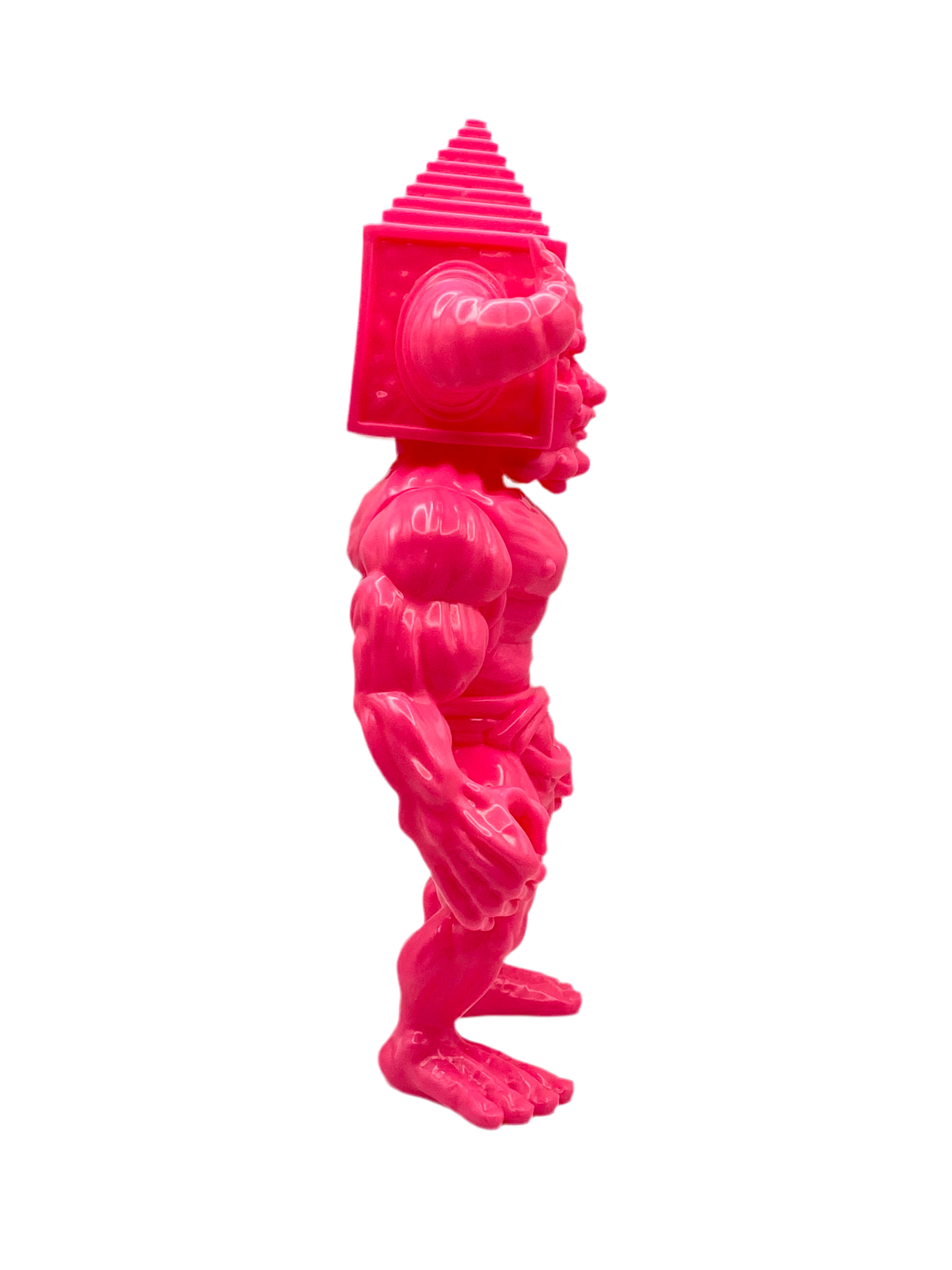 Cube Head / PINK BLANK