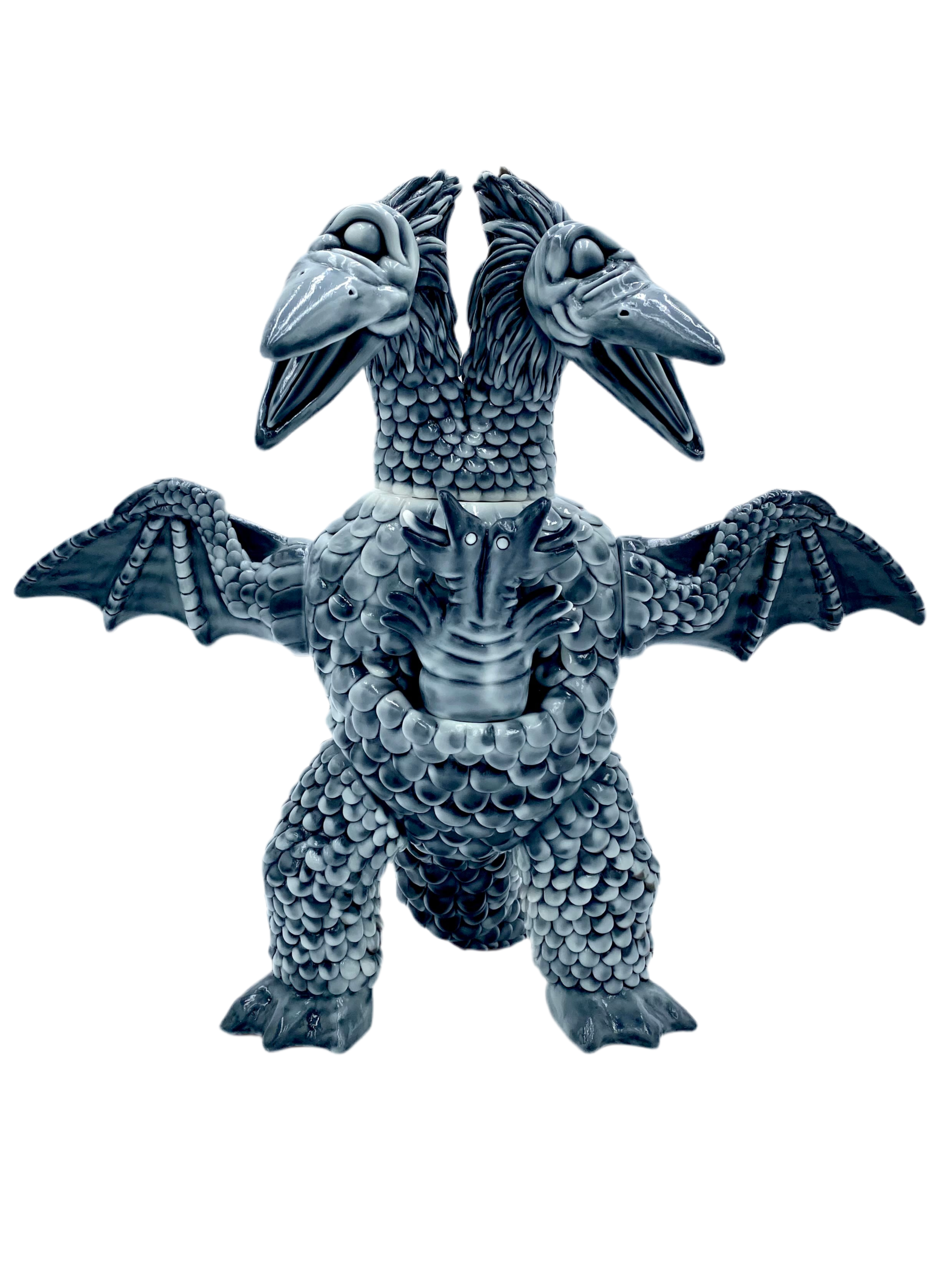 Dragodactyl Black/White marble blank figure