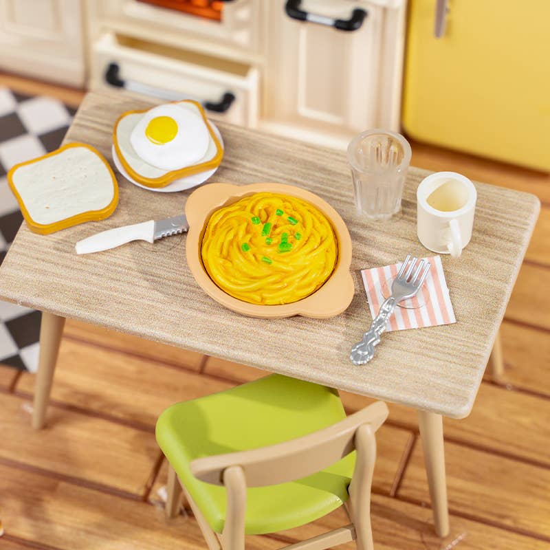 Happy Meals Kitchen Rolife DIY Miniature House DW008