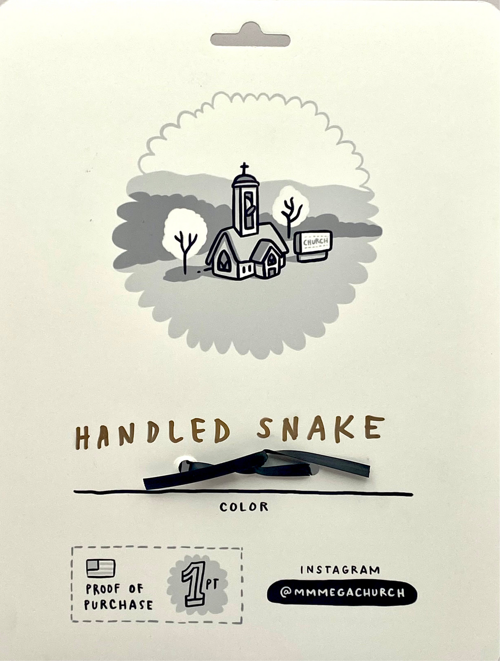 Mmmega Church Carded Figure / Handled Snake