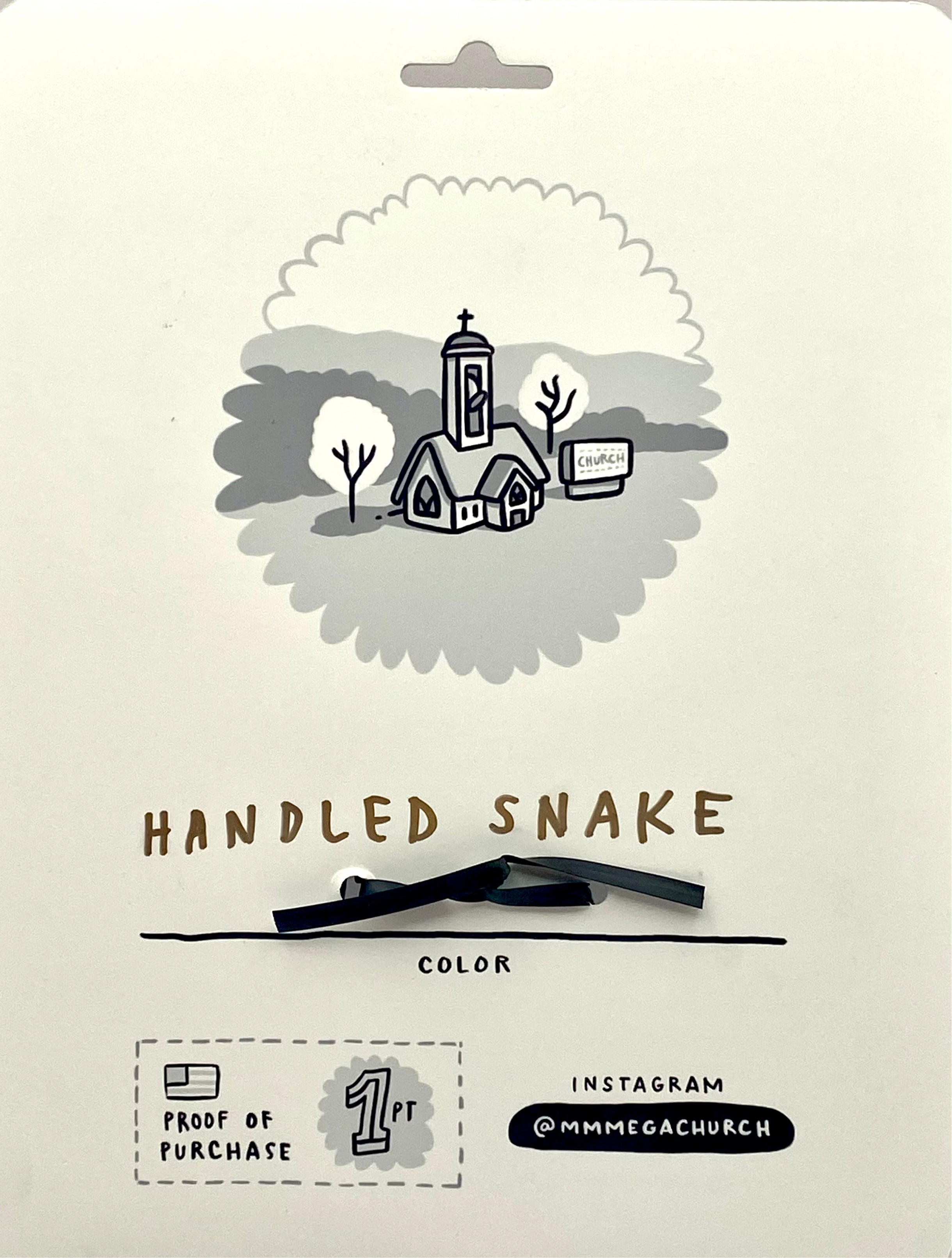 Mmmega Church Carded Figure / Handled Snake