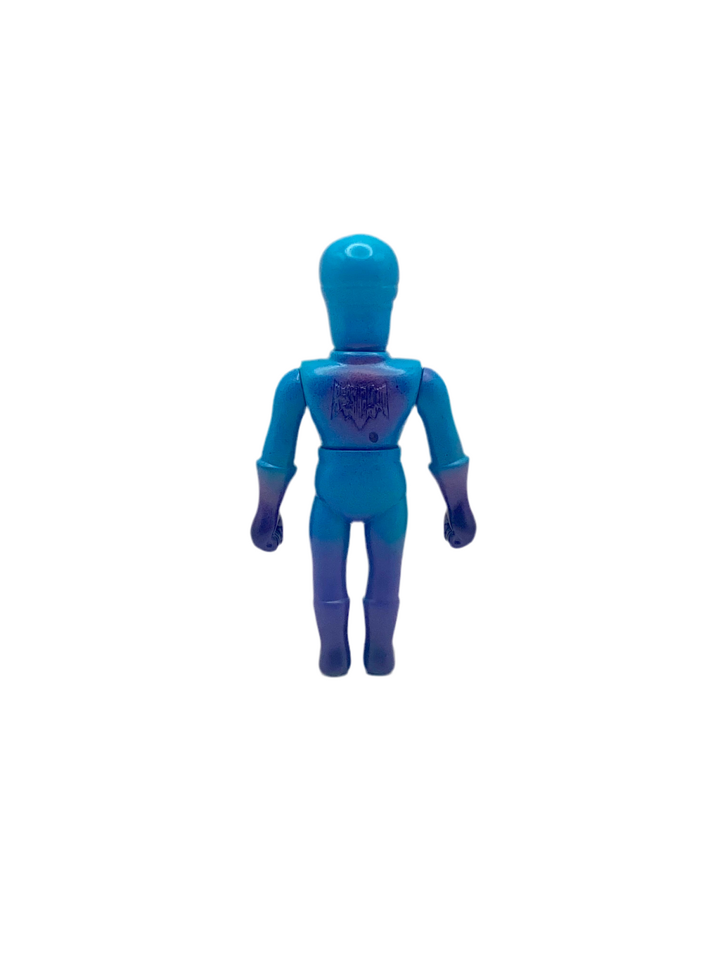 Blue Speedskull Vinyl Fig Painted 1/1