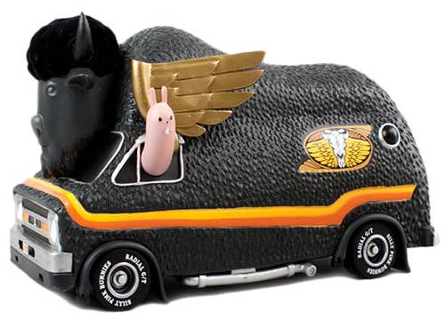 Jeremy Fish's Bison Van SF Ed. Vinyl Figure