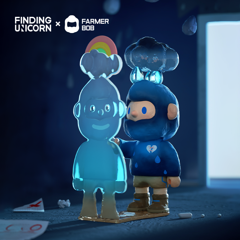 Finding Unicorn Farmer Bob Feeling You Series Blind Box