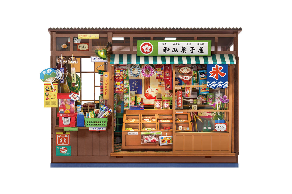 Rolife Nostalgic Corner Shop DIY Book Nook TGE05