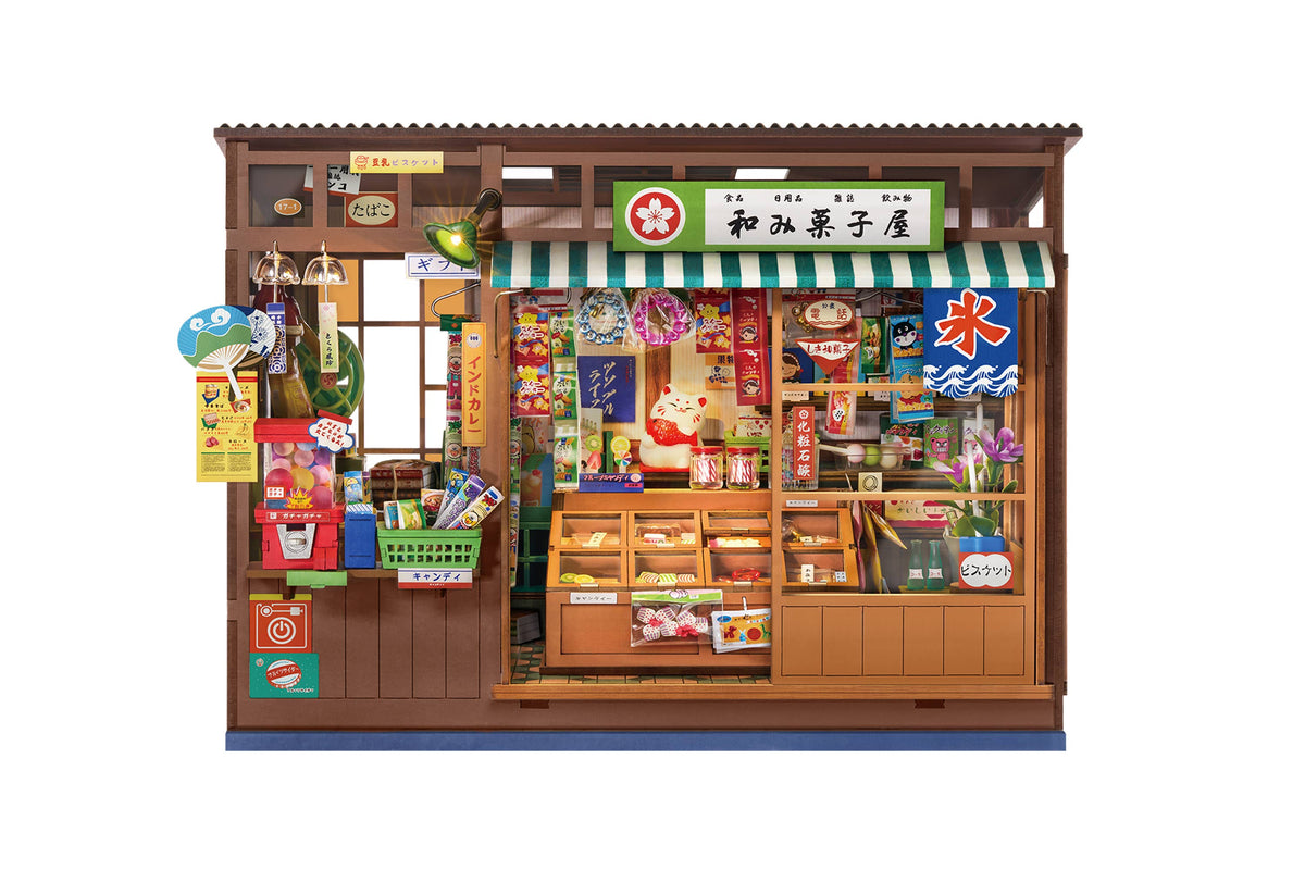 Rolife Nostalgic Corner Shop DIY Book Nook TGE05