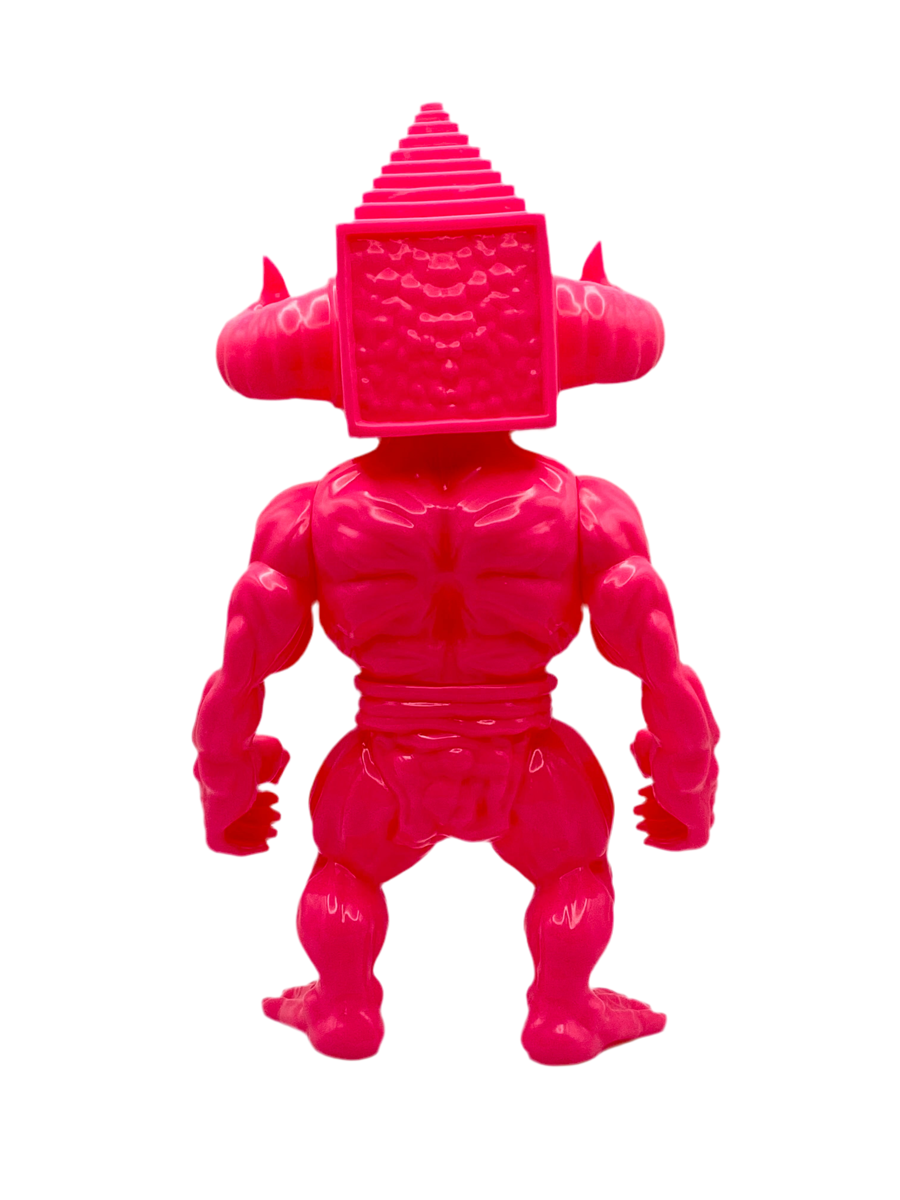 Cube Head / PINK BLANK