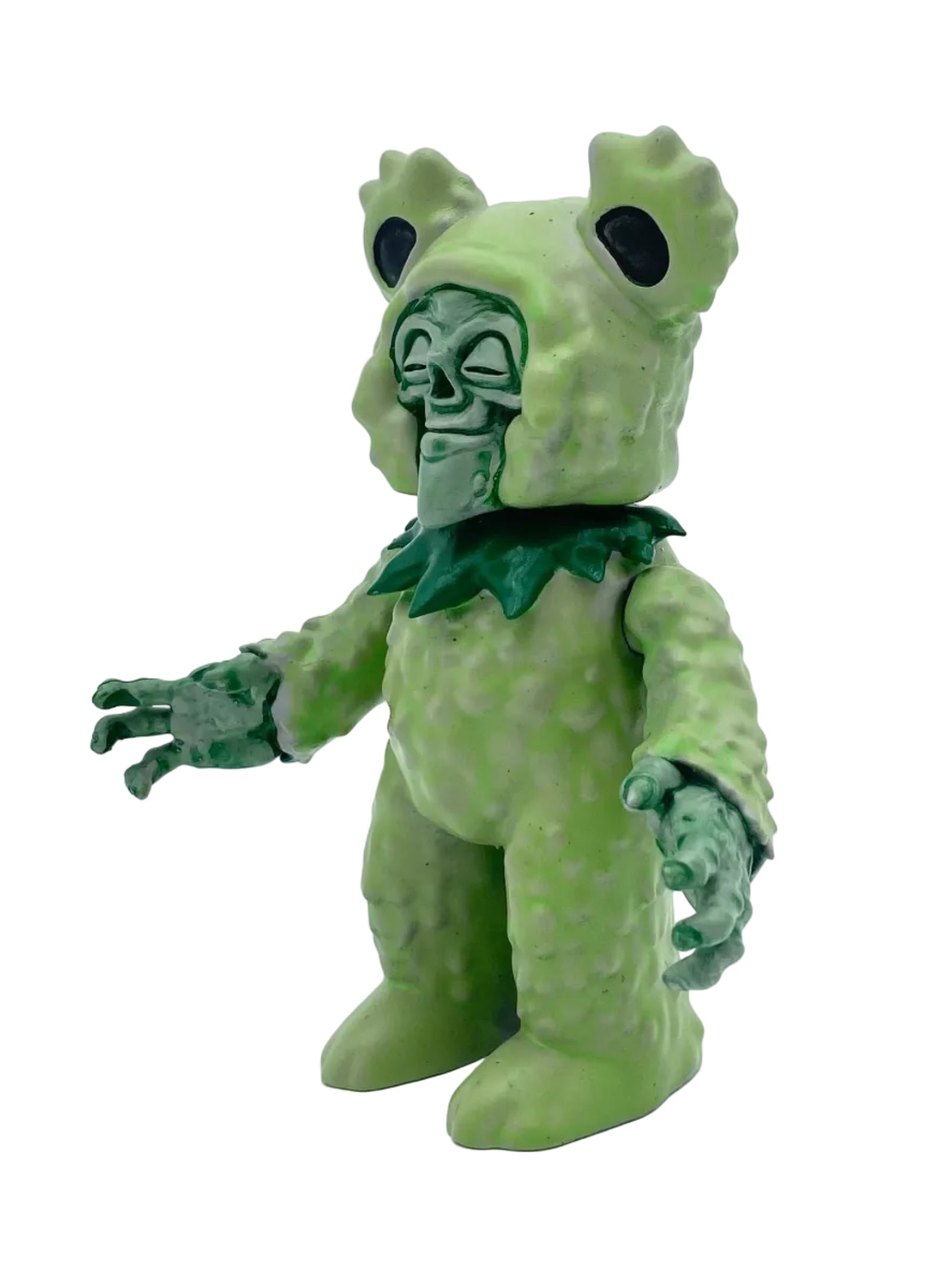 Grateful Death Bear / Medium Green on Green