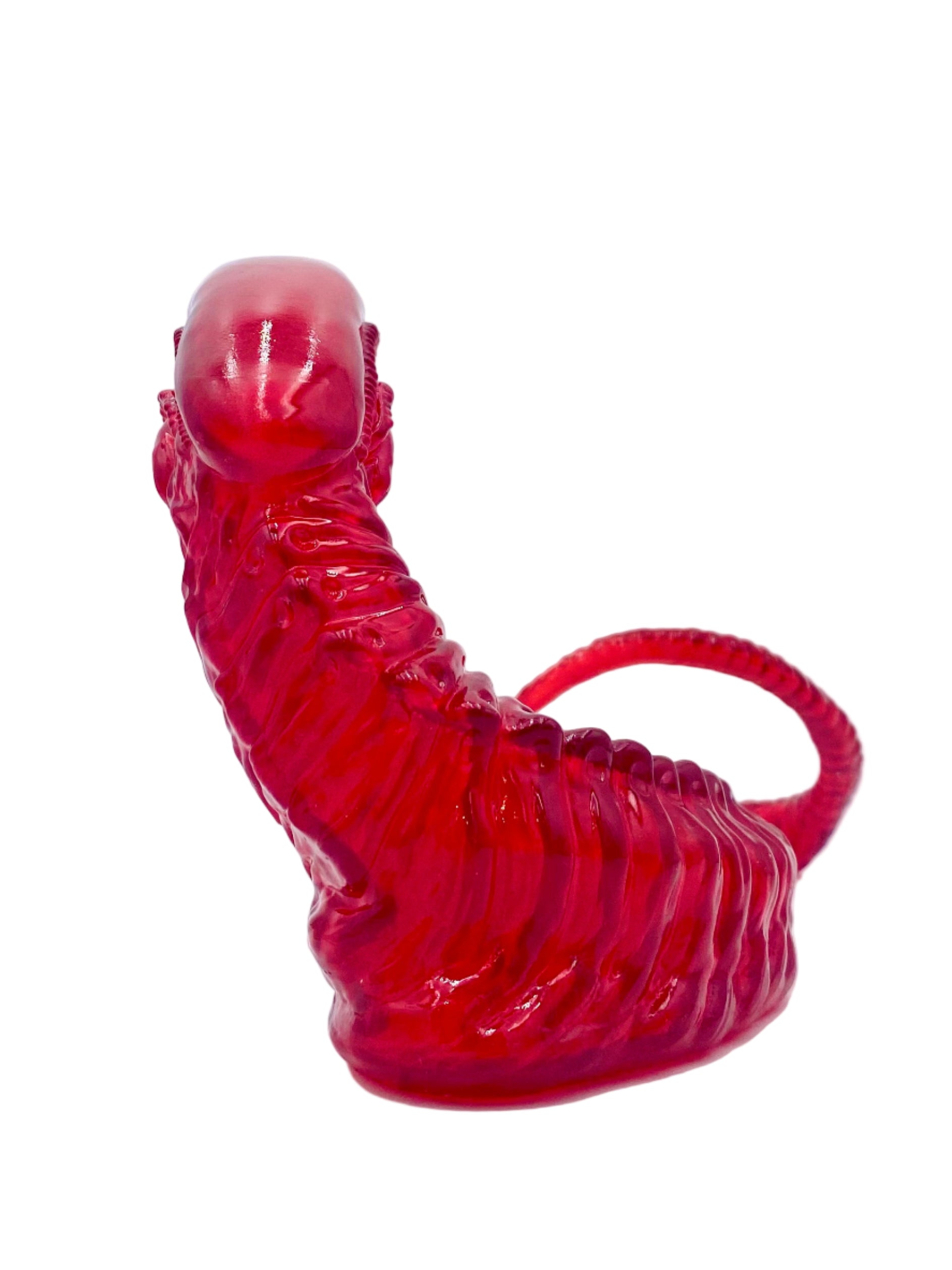 Bursty Le Chest / L / Translucent Ruby