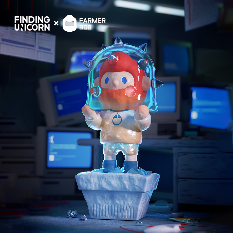 Finding Unicorn Farmer Bob Feeling You Series Blind Box