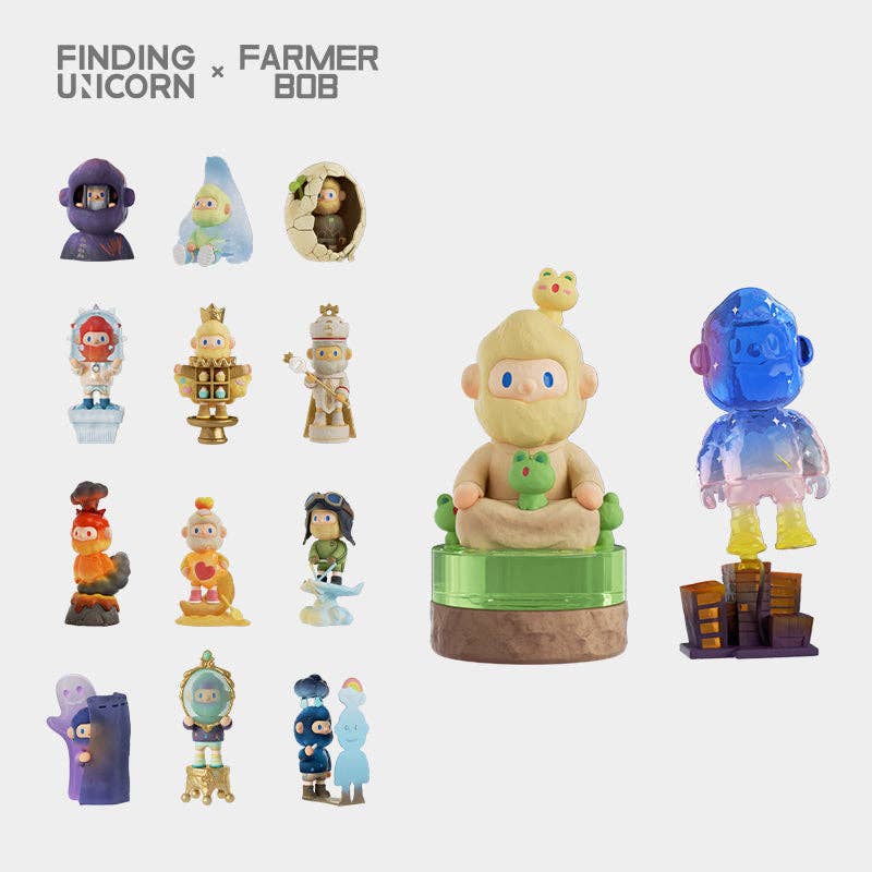 Finding Unicorn Farmer Bob Feeling You Series Blind Box