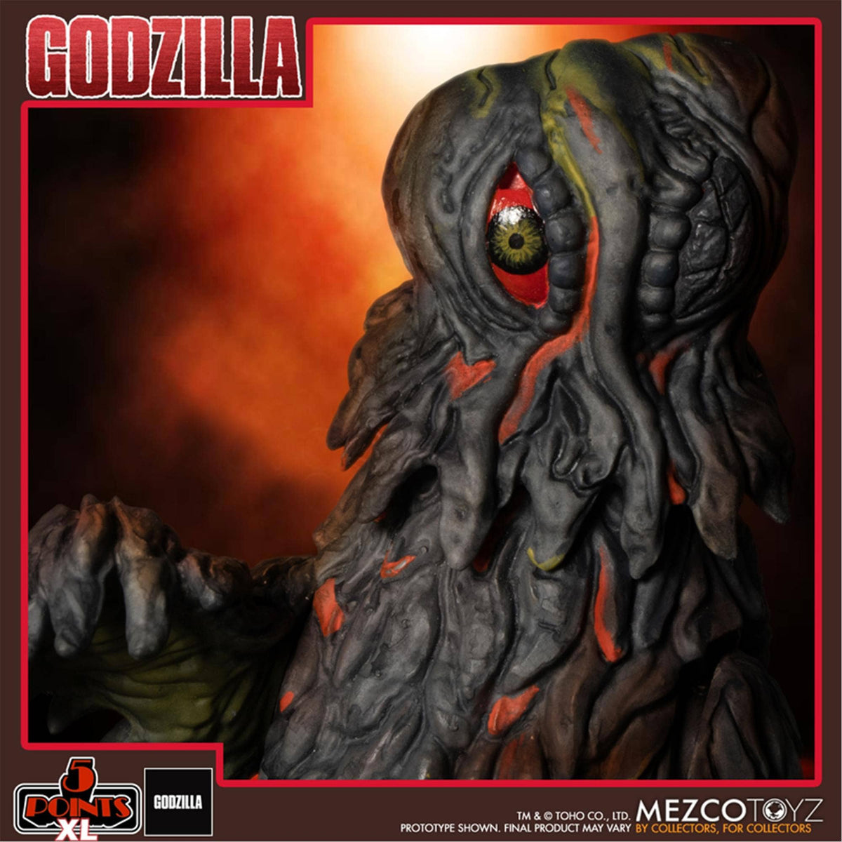 Godzilla vs Hedorah 5 Points XL Figure Box Set