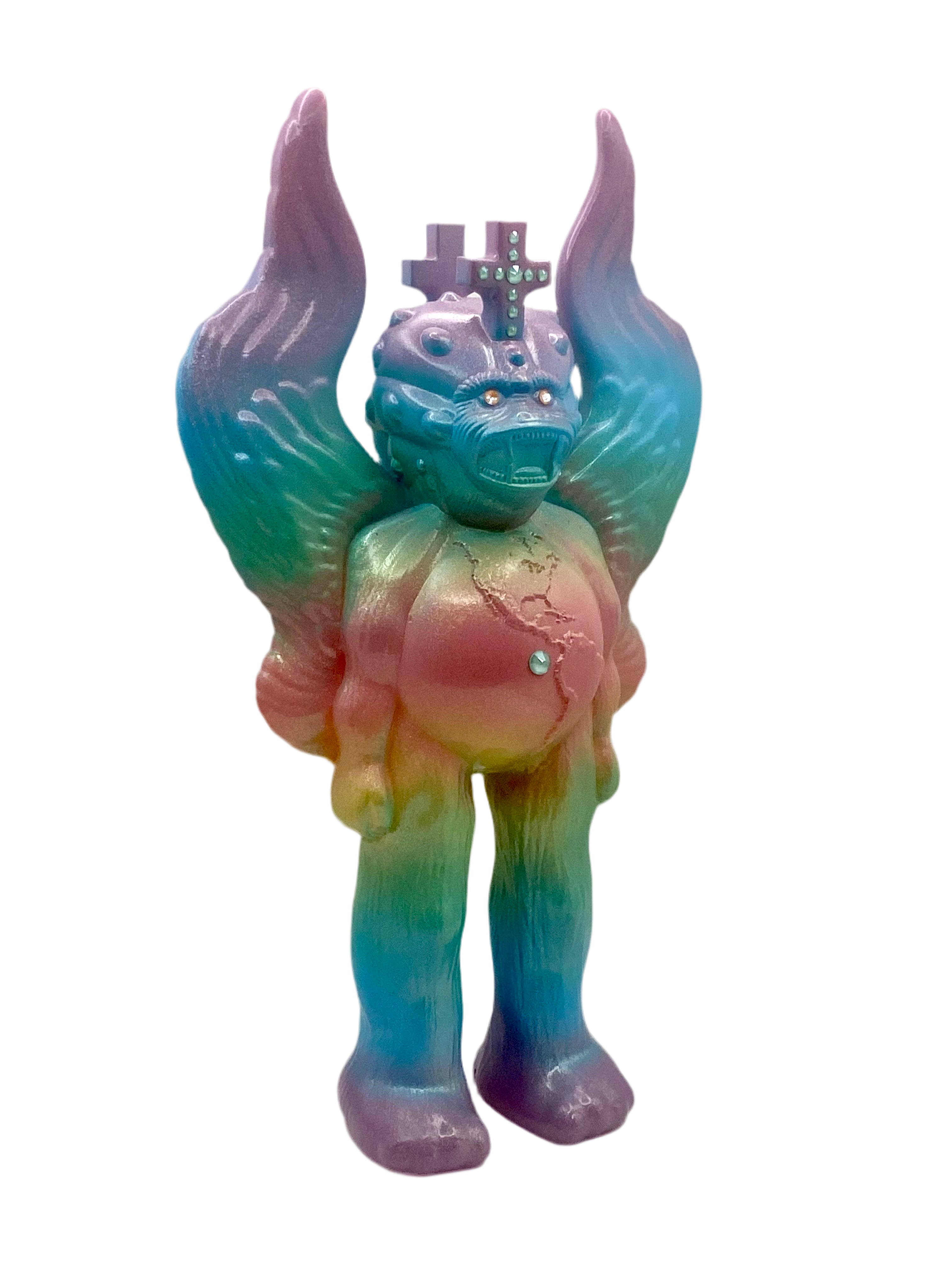 Shadow of God on Earth / XXL / Pastel Rainbow Sparkle