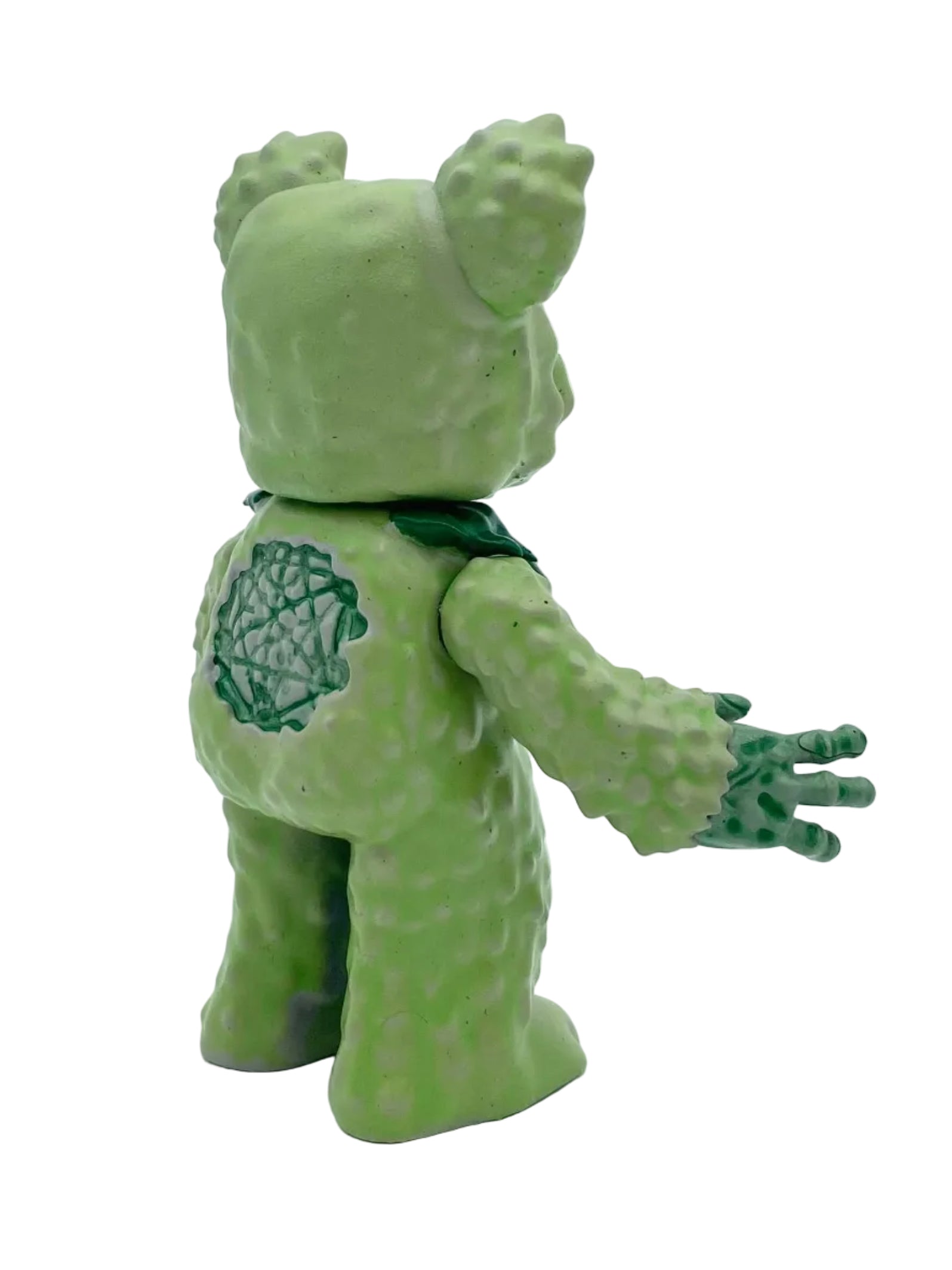 Grateful Death Bear / Medium Green on Green