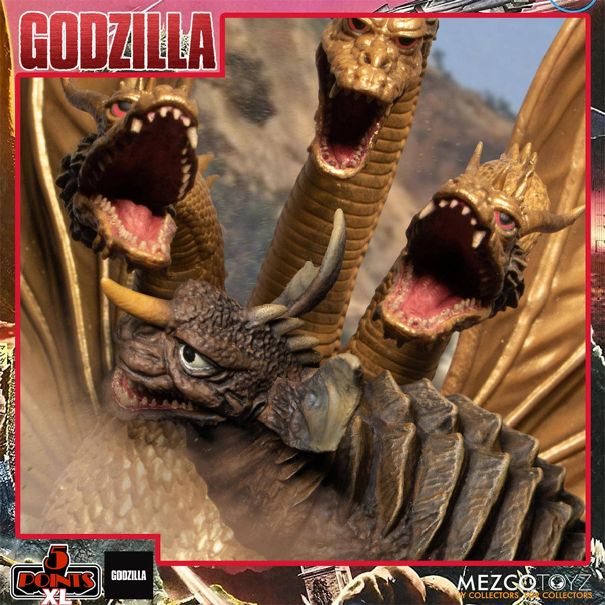 Godzilla Destroy All Monsters 5 Points XL Round 2