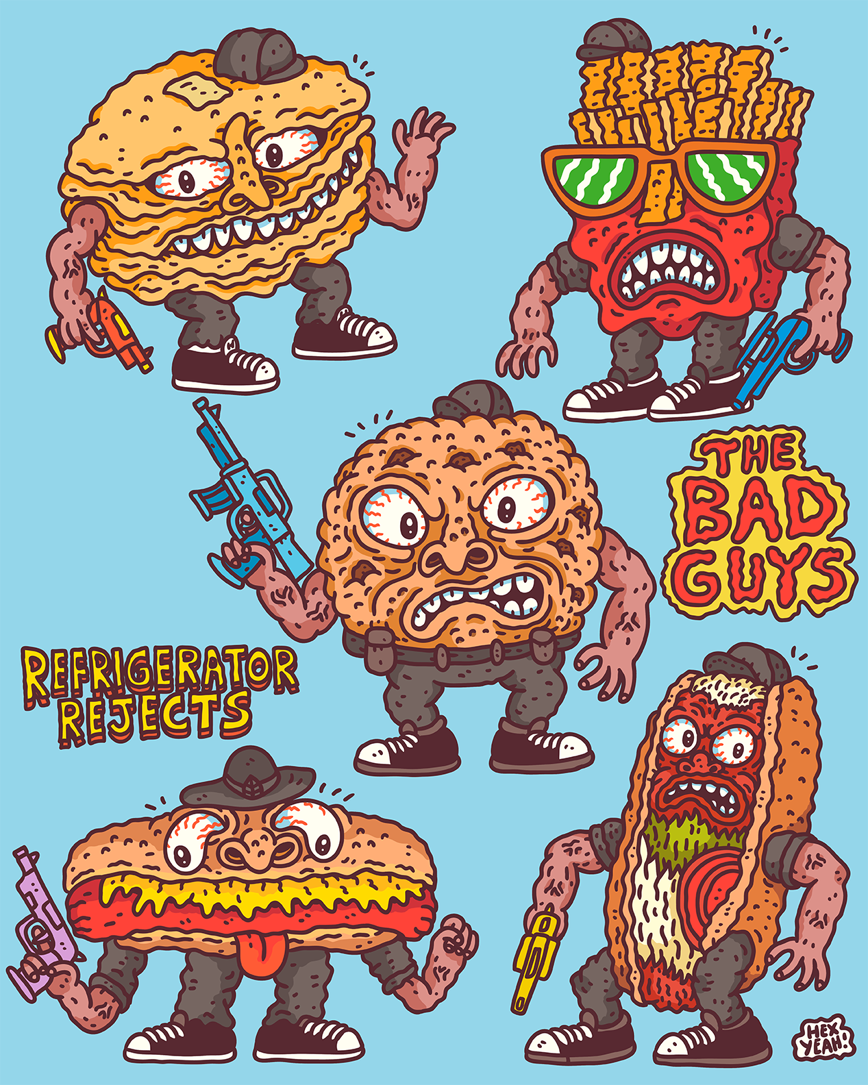 Food Fighters Refrigerator Rejects