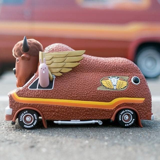Jeremy Fish's Bison Van Vinyl Figure