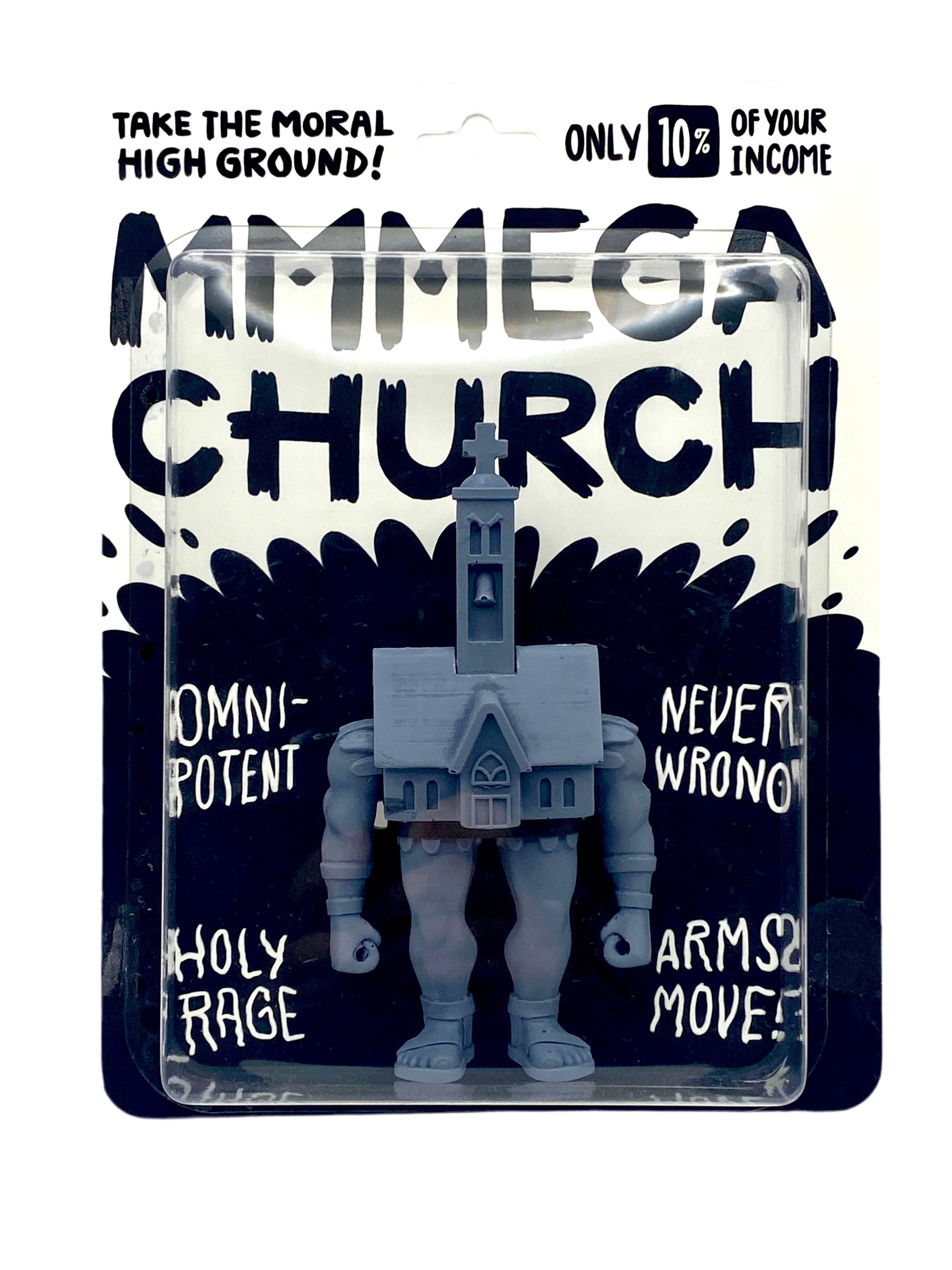 Mmmega Church Carded Figure / Black-Slider