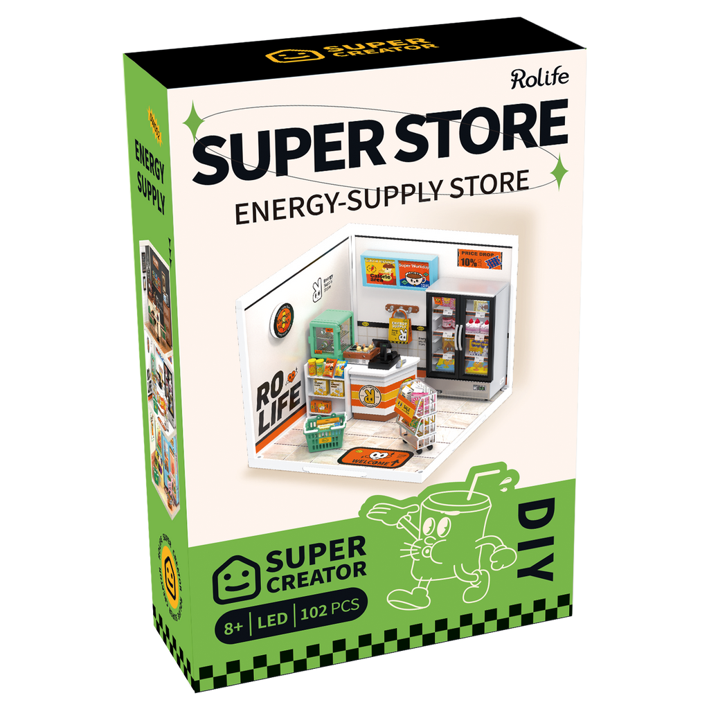 Rolife DIY miniature house DW002 ENERGY-SUPPLY STORE