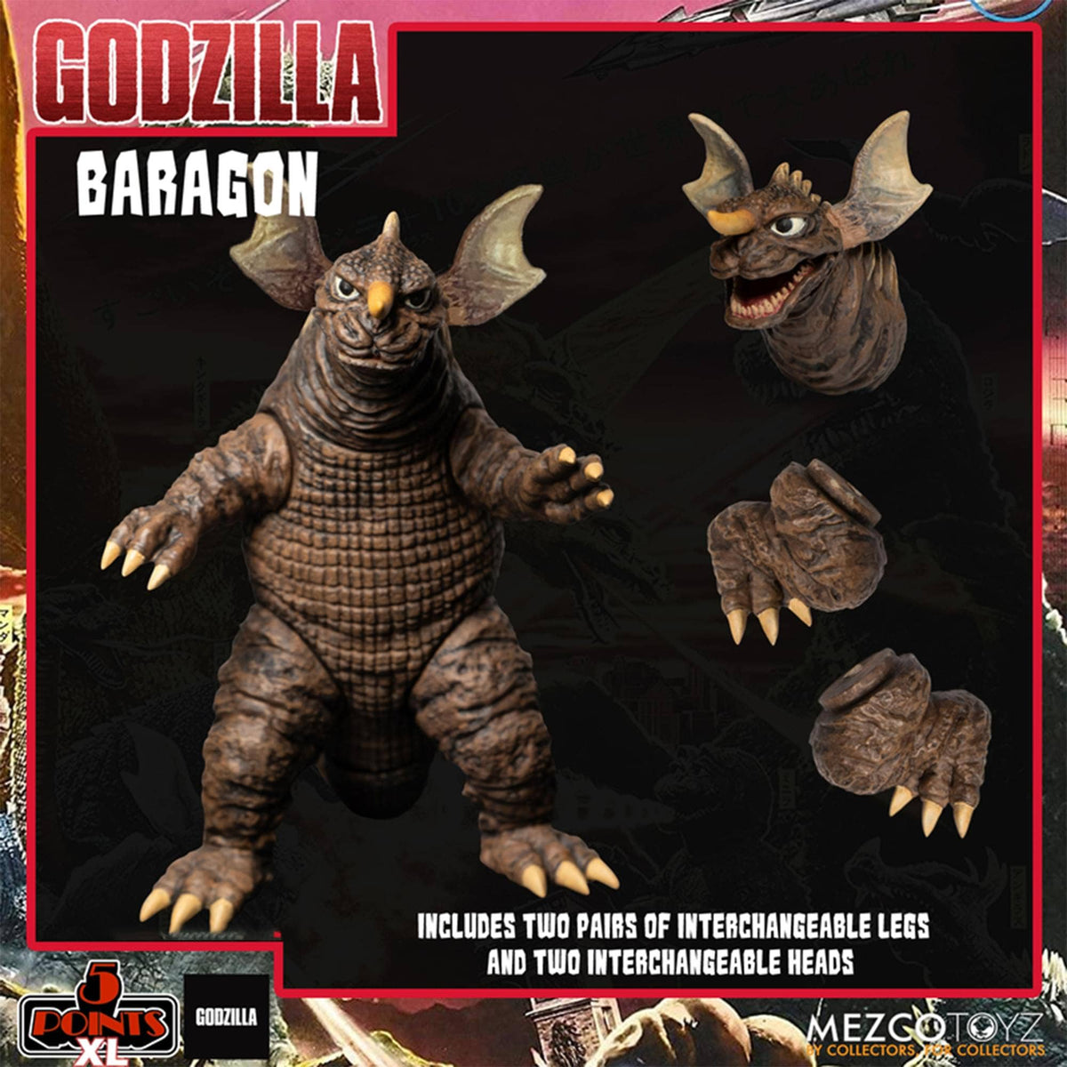 Godzilla Destroy All Monsters 5 Points XL Round 2