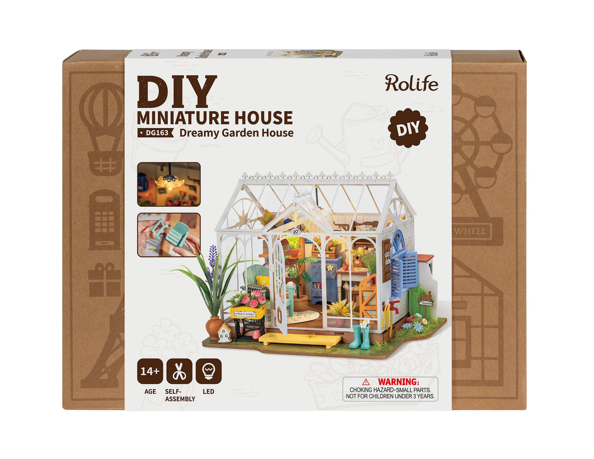 Dreamy Garden House Rolife DIY Miniature House Kit DG163