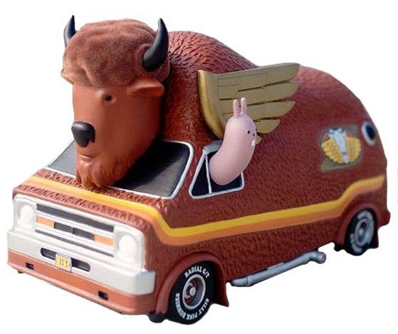 Jeremy Fish's Bison Van Vinyl Figure