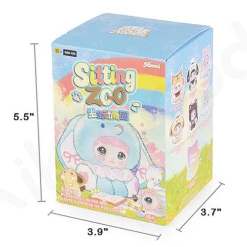 NOMMI SITTING ZOO SERIES PLUSH BLIND BOX