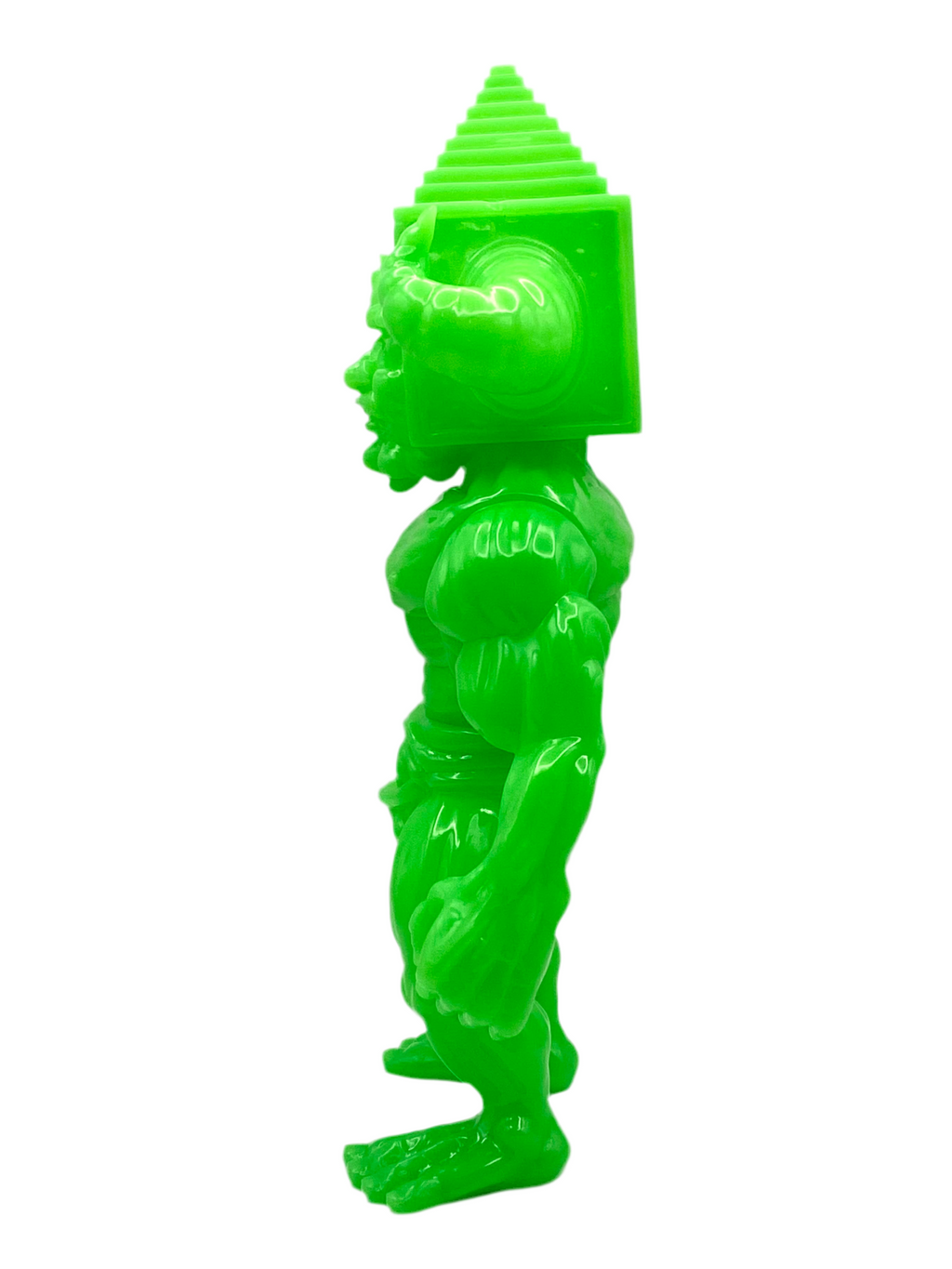 Cube Head / GREEN BLANK
