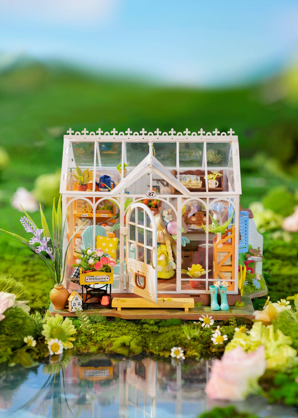 Dreamy Garden House Rolife DIY Miniature House Kit DG163
