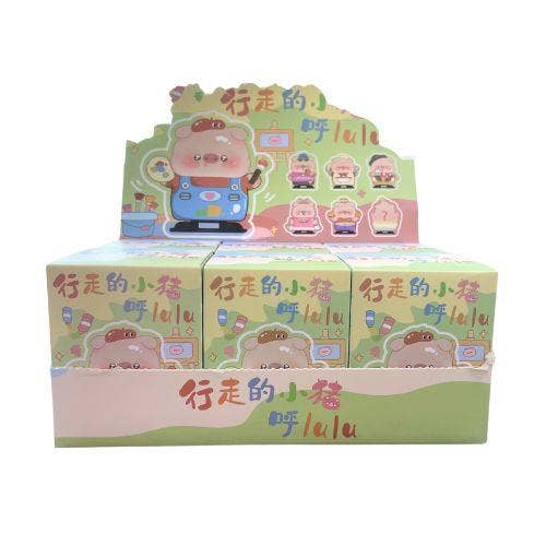 CUTE LITTLE PIGGY WIND UP BLIND BOX FIGURE