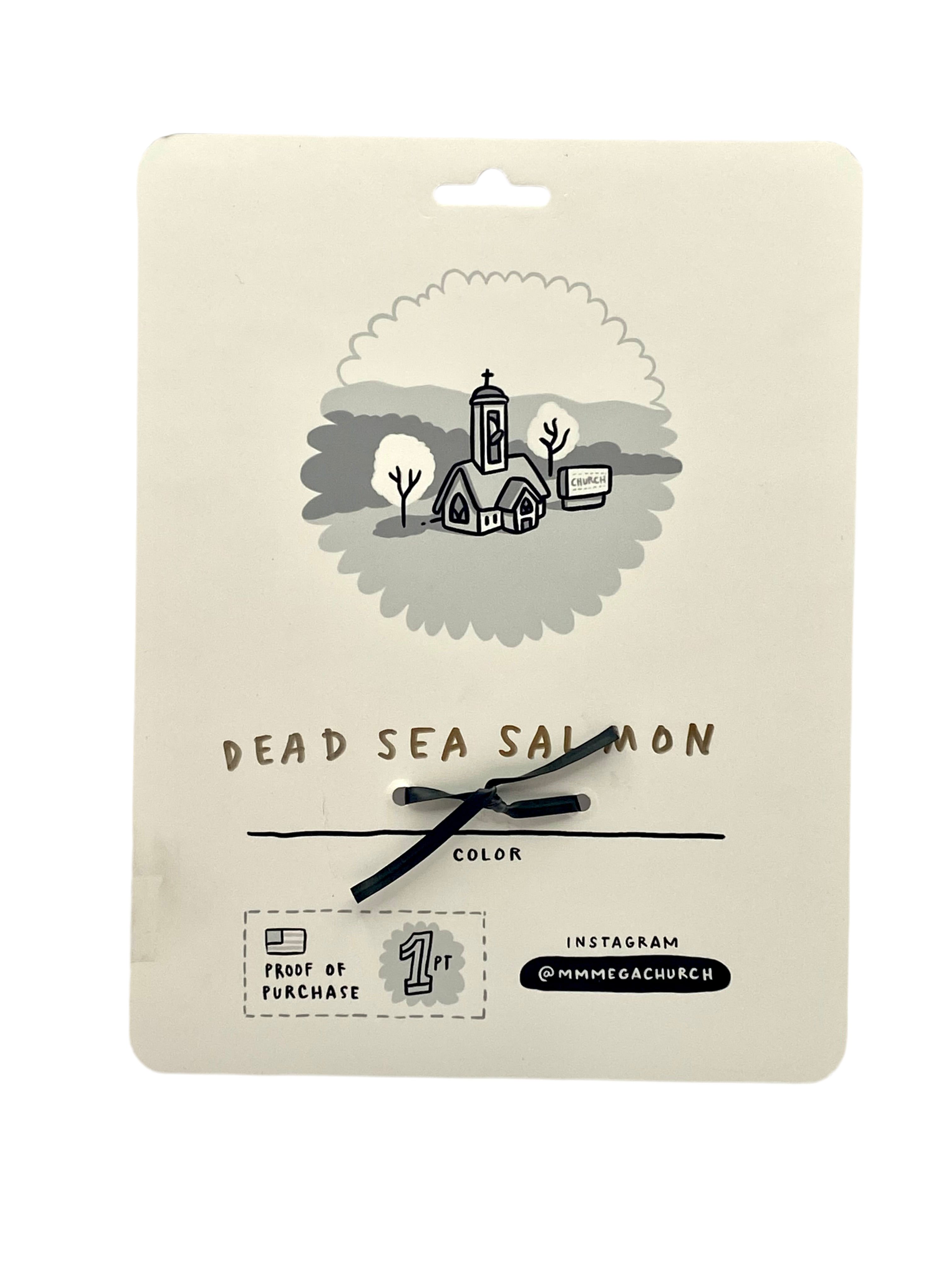 Mmmega Church Carded Figure / Dead Sea Salmon