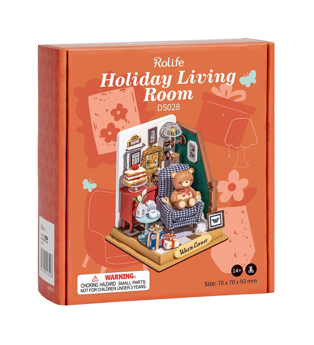 Rolife DIY Kit Mini 3D House Living Room House DS028