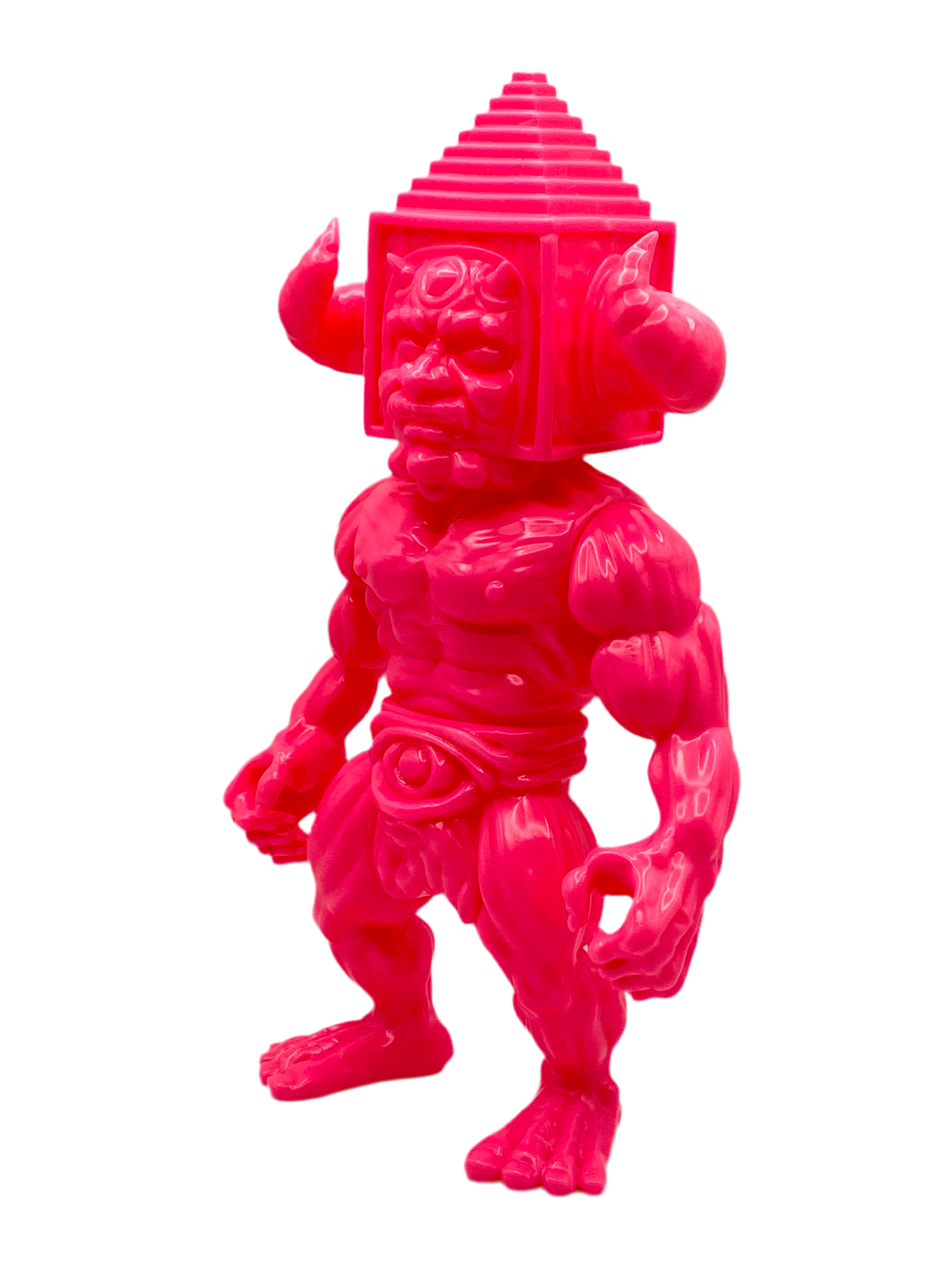 Cube Head / PINK BLANK