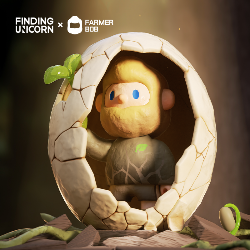 Finding Unicorn Farmer Bob Feeling You Series Blind Box