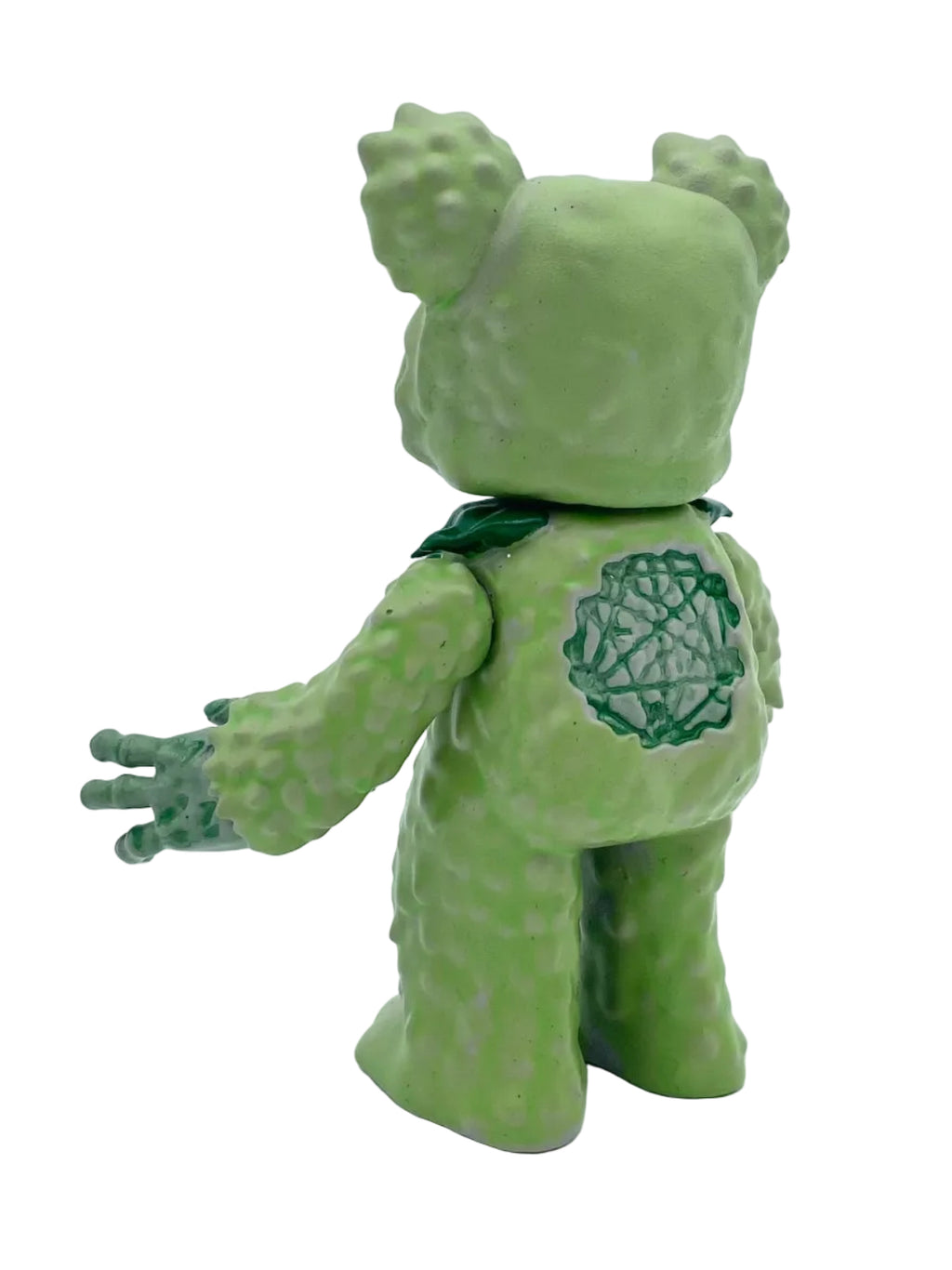 Grateful Death Bear / Medium Green on Green