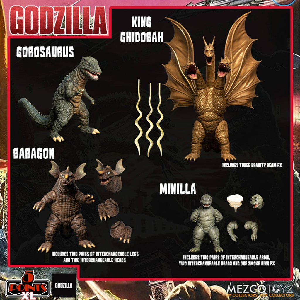 Godzilla Destroy All Monsters 5 Points XL Round 2