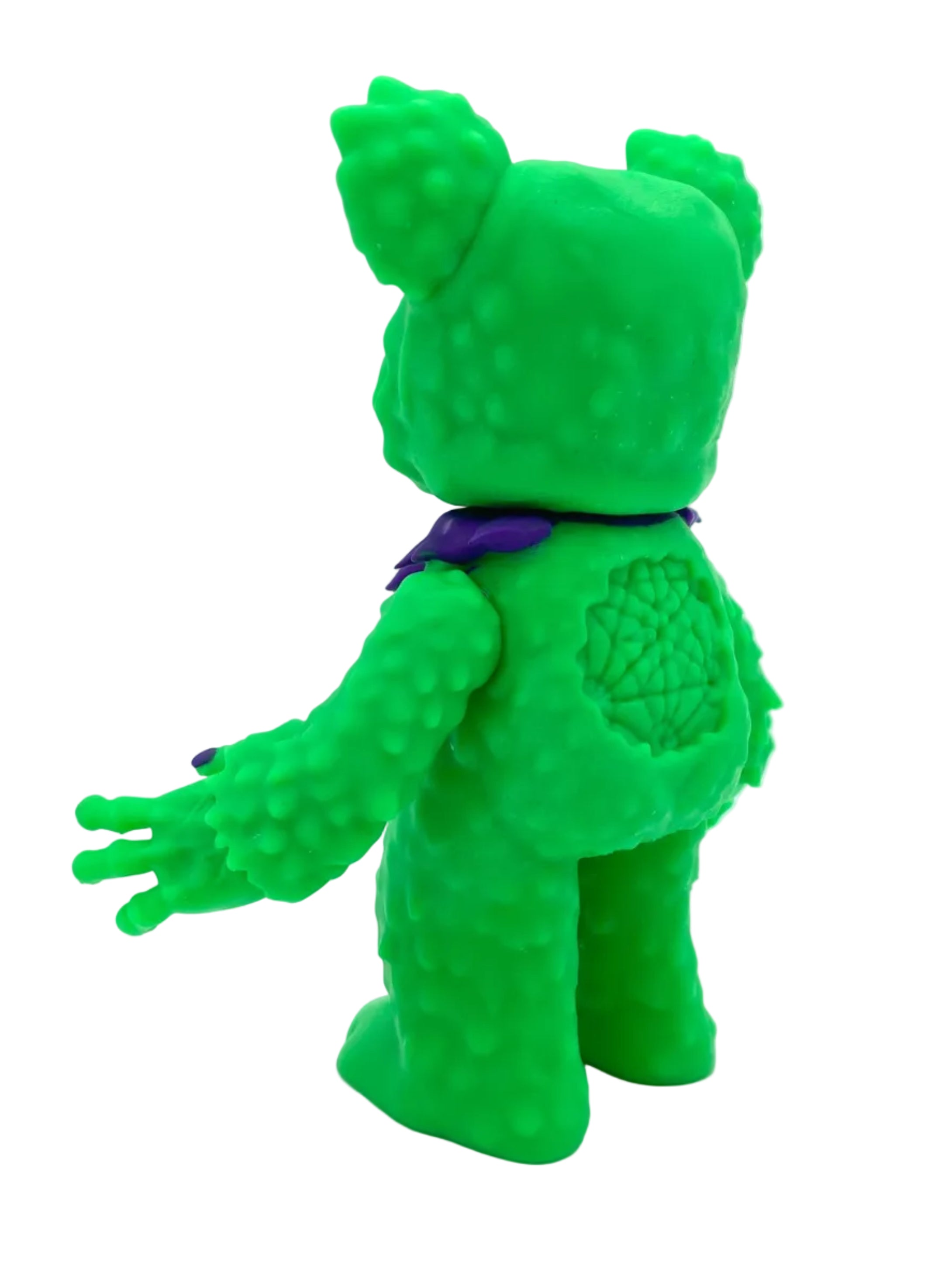 Grateful Death Bear / Neon Lime
