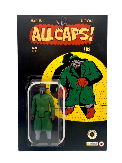 ALL CAPS MF DOOM FIGURE / Green Coat