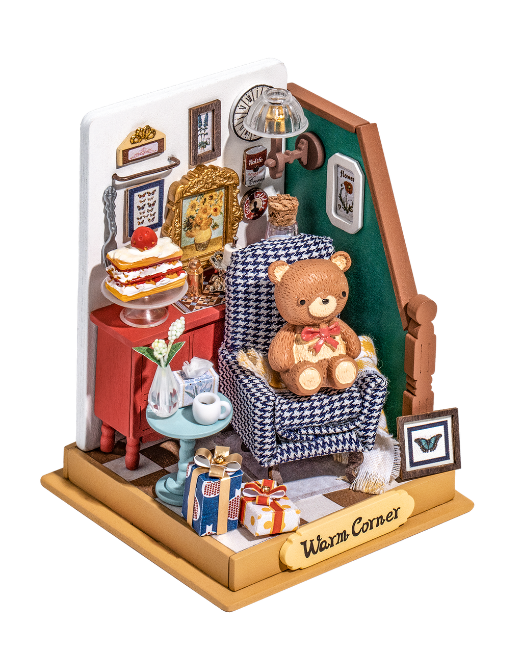 Rolife DIY Kit Mini 3D House Living Room House DS028