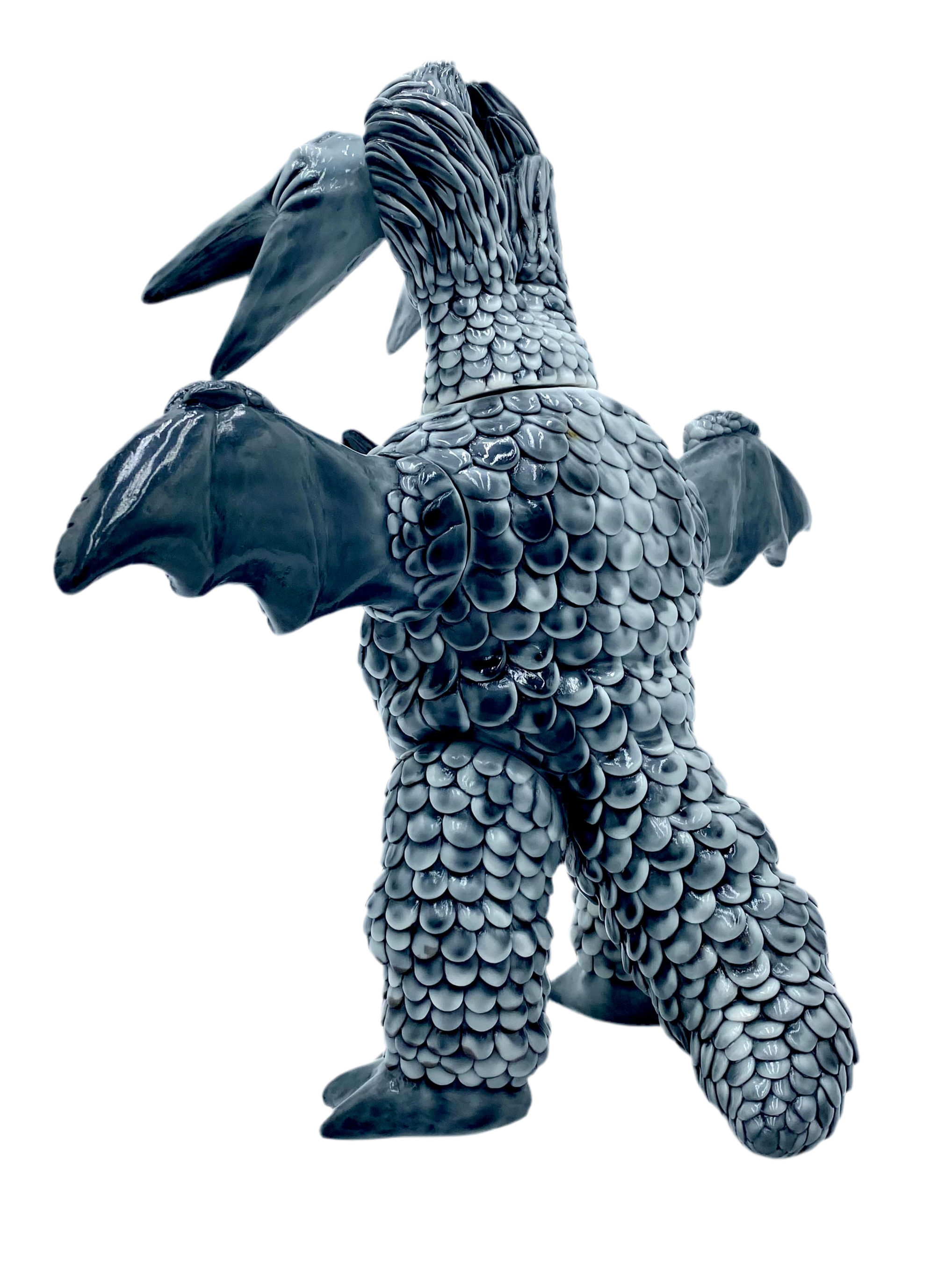 Dragodactyl Black/White marble blank figure