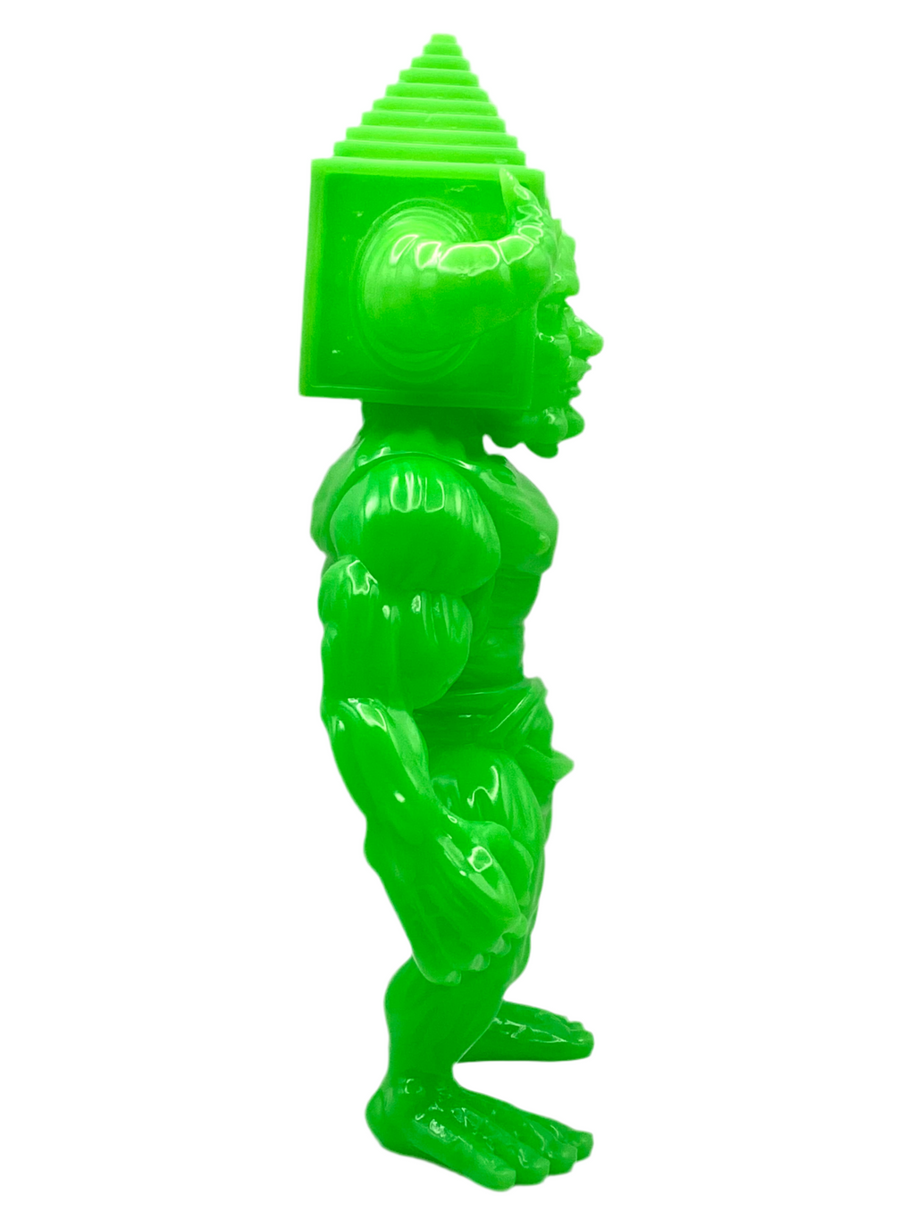 Cube Head / GREEN BLANK