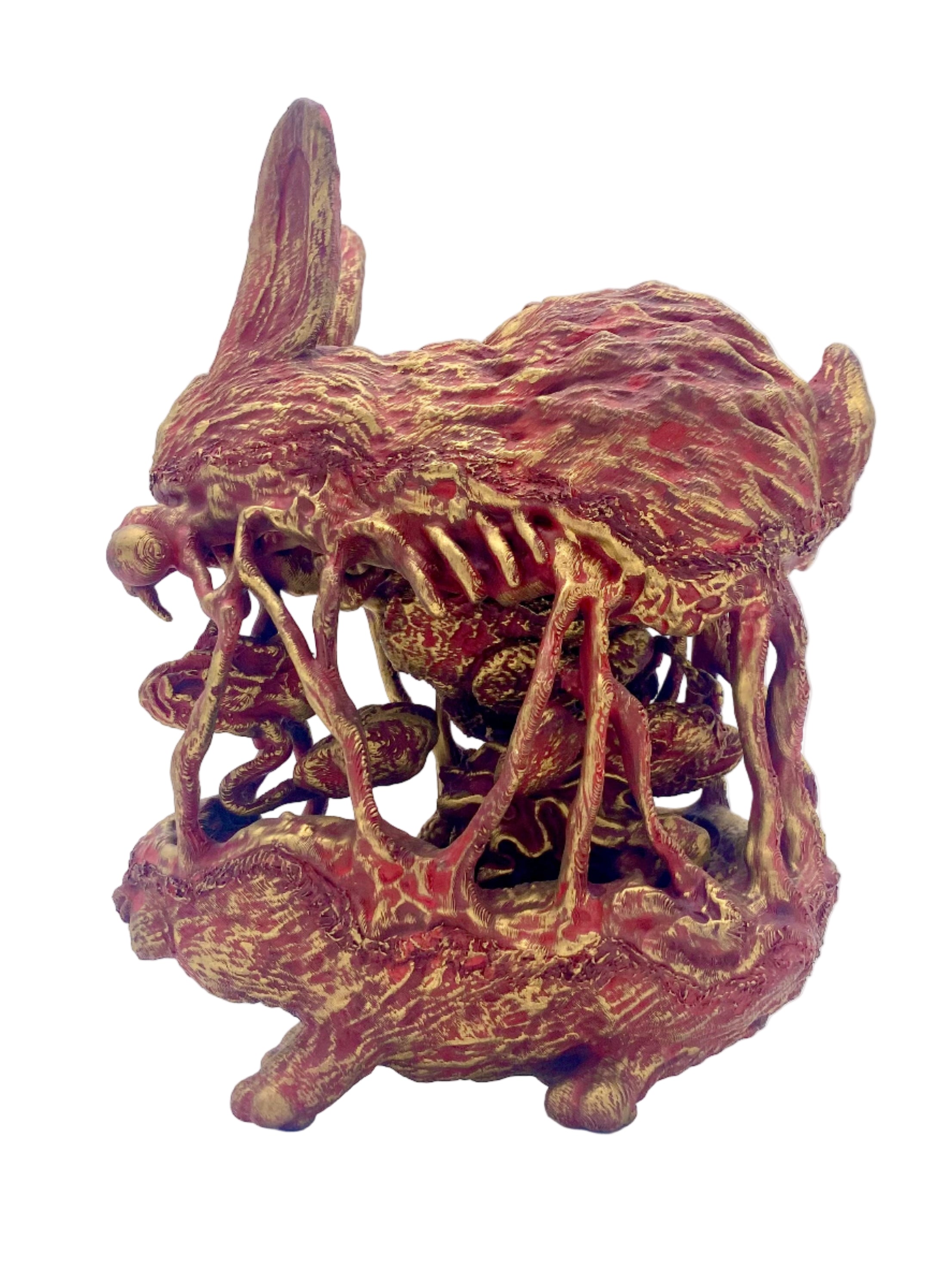 Bunny Guts / Red Gold Patina